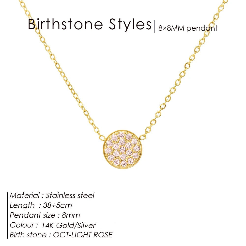 Collier pierre de naissance Elina