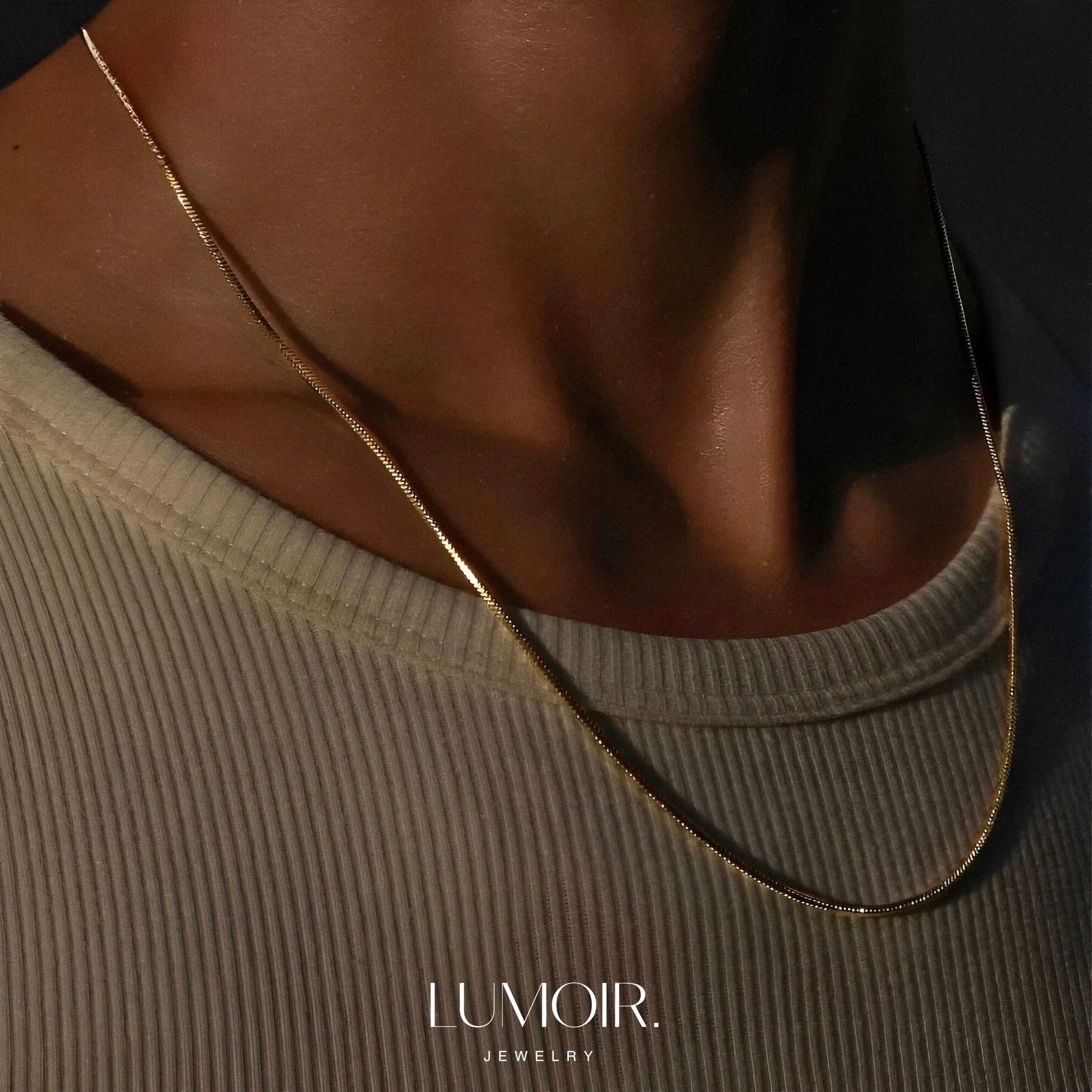 Collier personnalisé en acier inoxydable Eros
