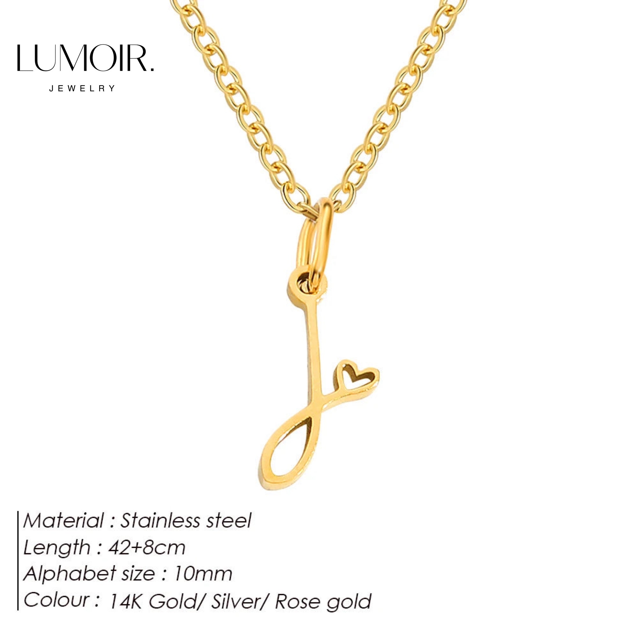 Collier personnalisé en acier inoxydable Venice