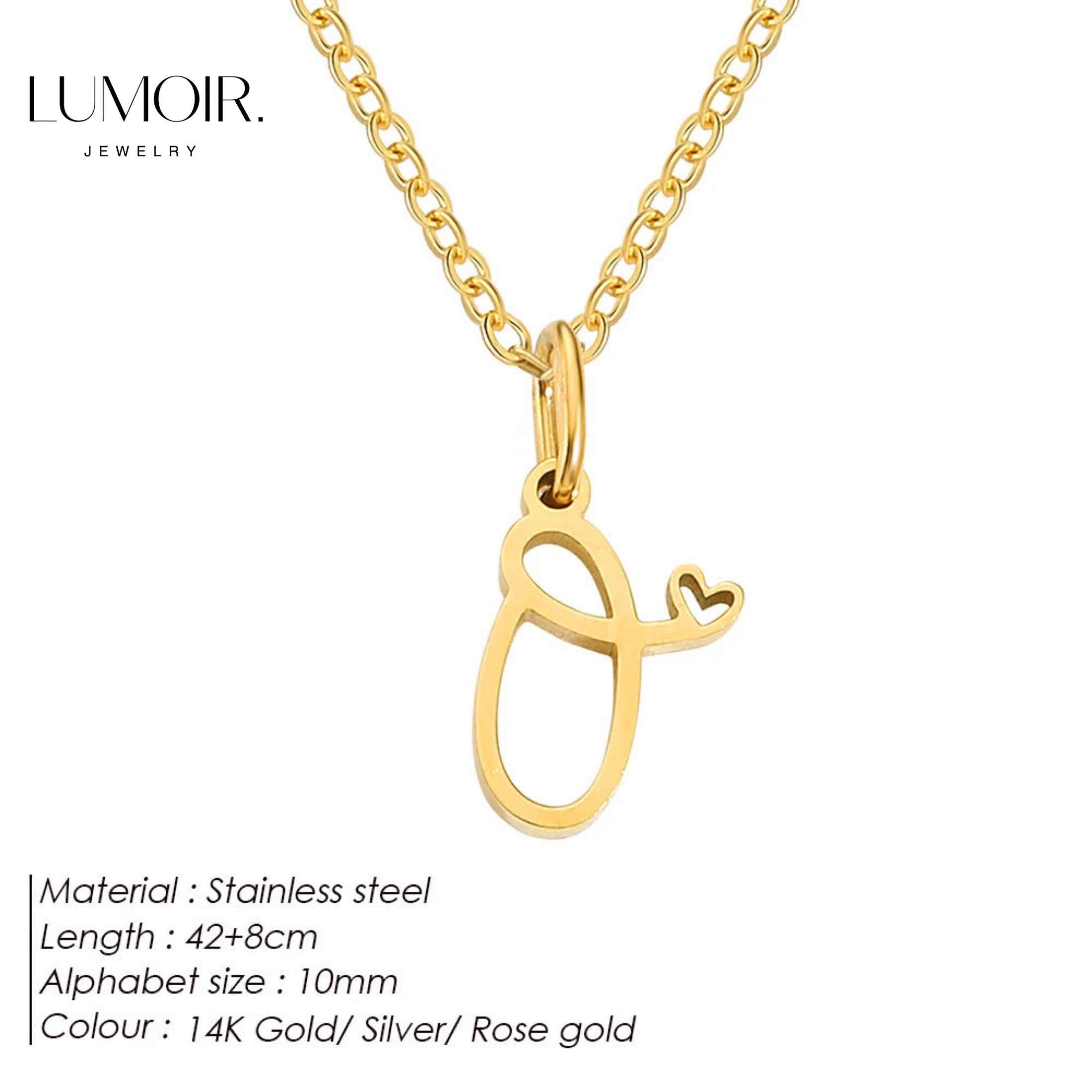 Collier personnalisé en acier inoxydable Venice