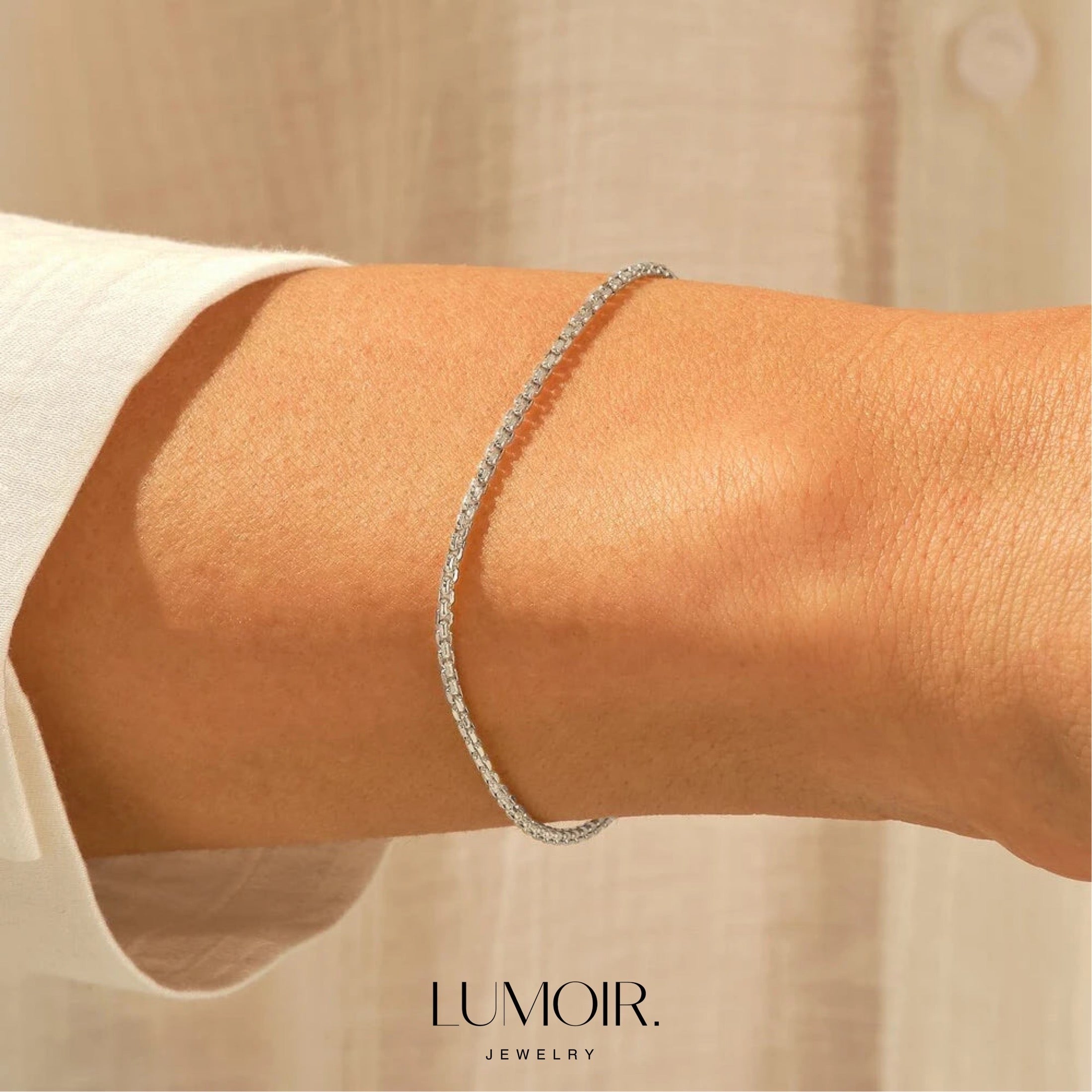 Bracelet en acier inoxydable Antoine