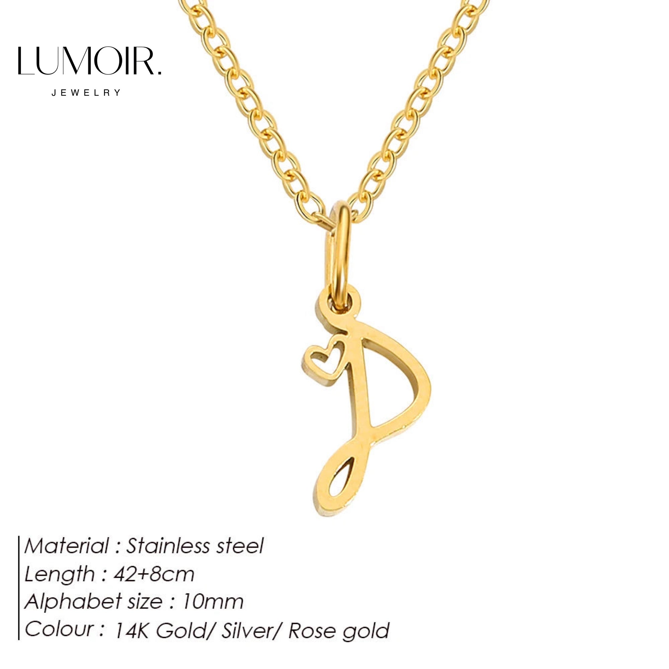 Collier personnalisé en acier inoxydable Venice
