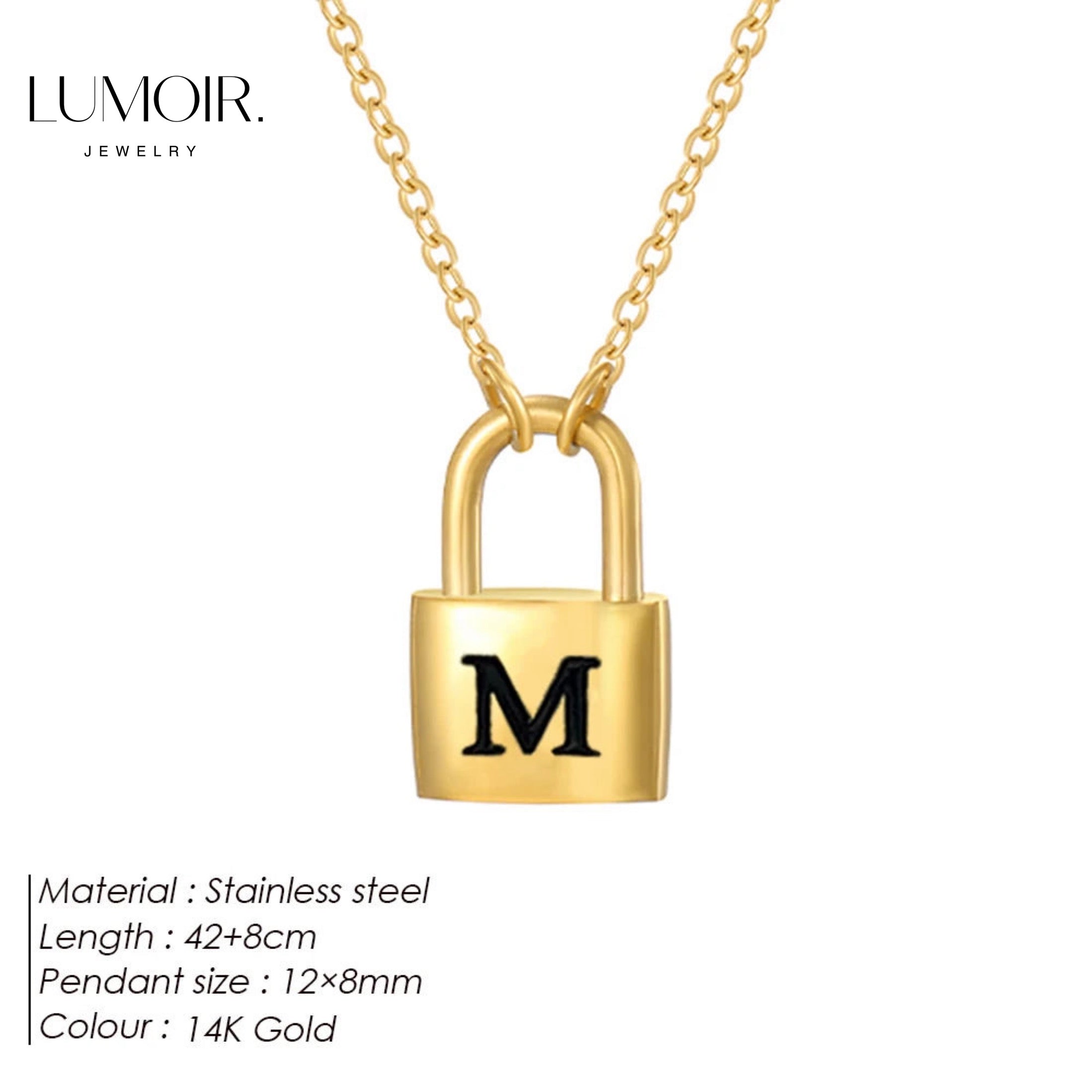 Collier personnalisé en acier inoxydable Sarah