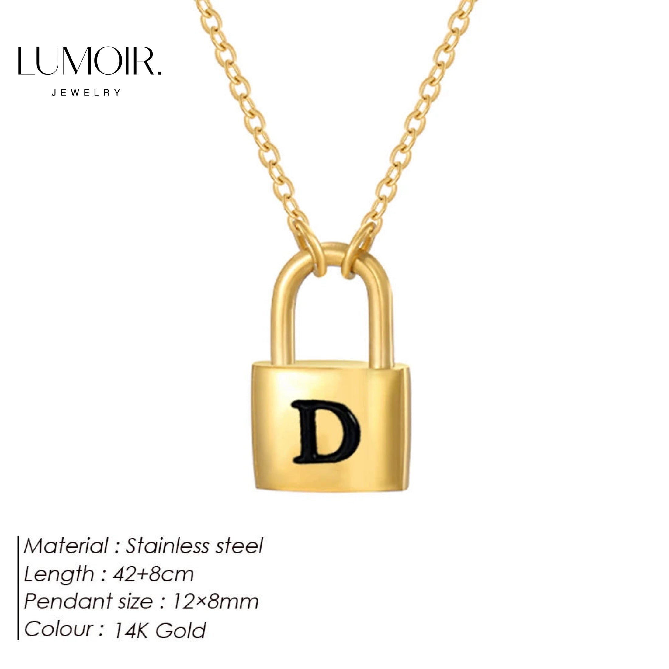 Collier personnalisé en acier inoxydable Sarah