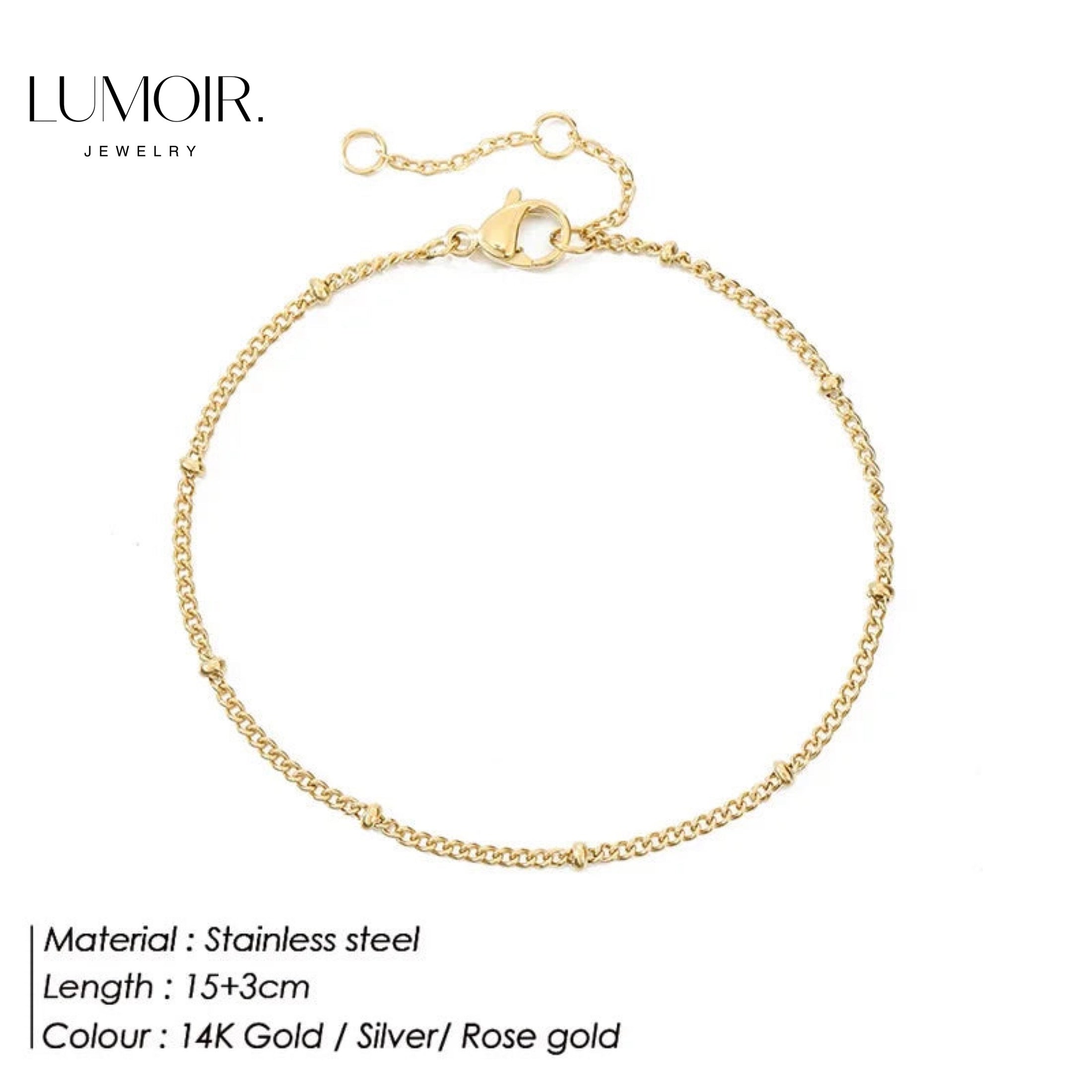 Bracelet en acier inoxydable Klara