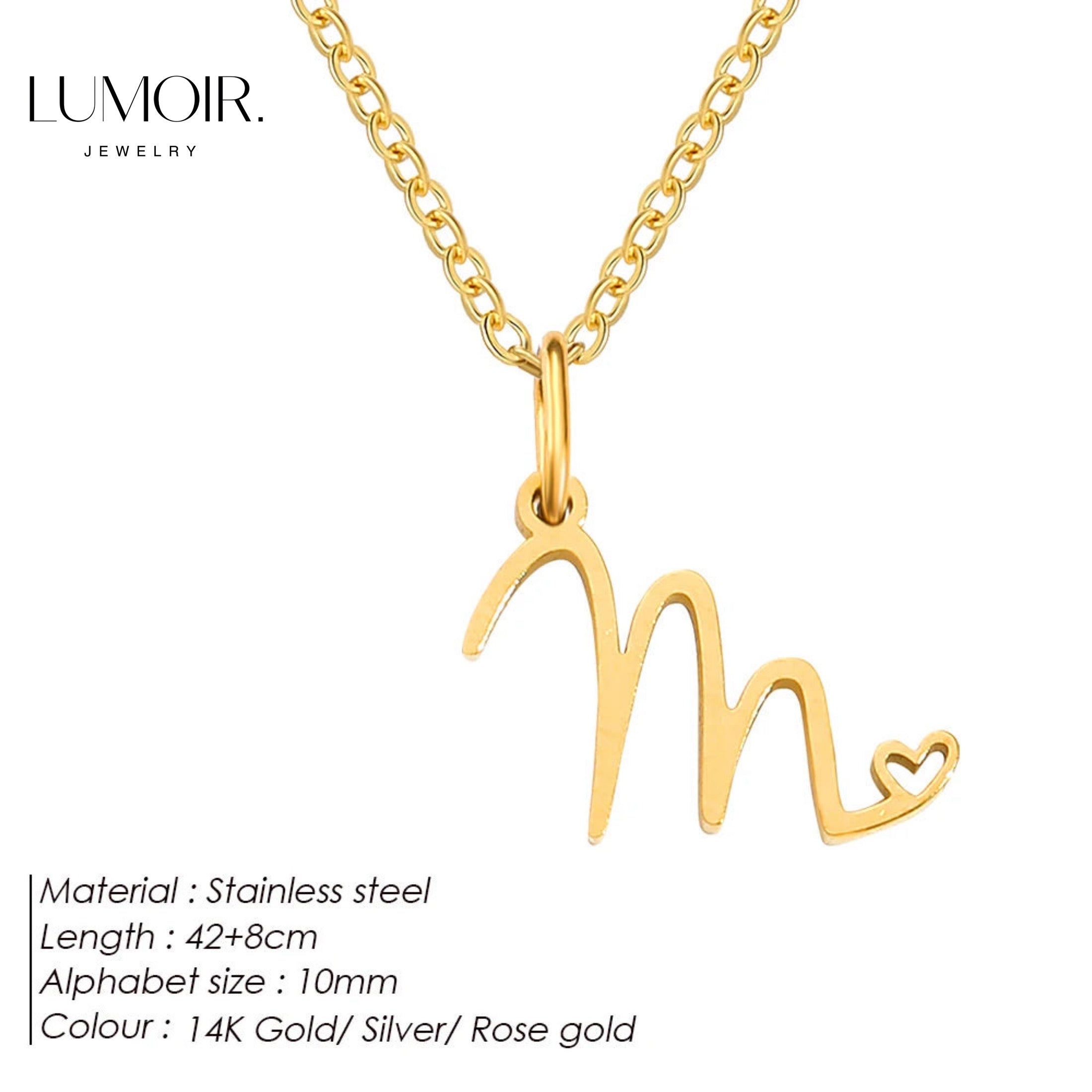 Collier personnalisé en acier inoxydable Venice