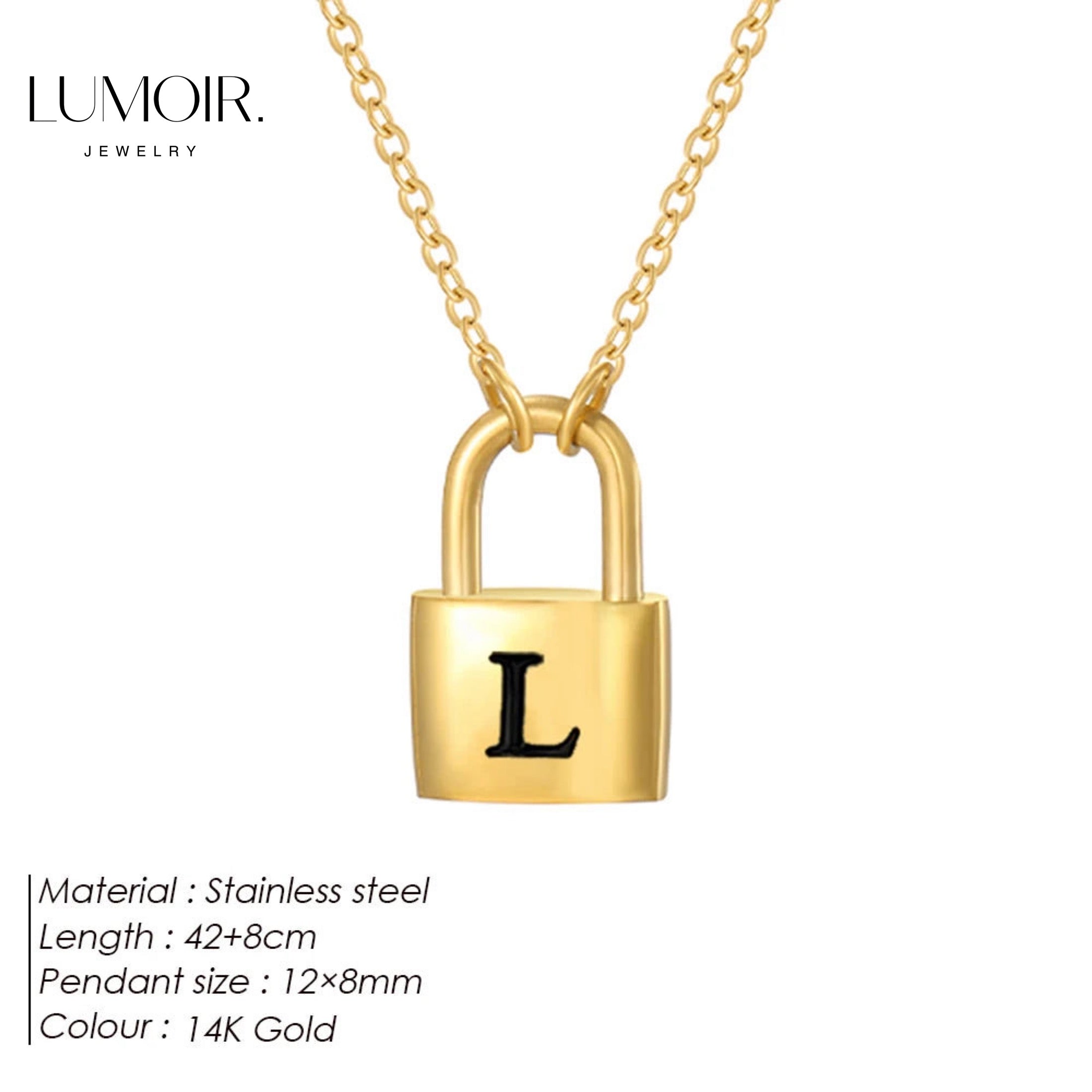 Collier personnalisé en acier inoxydable Sarah