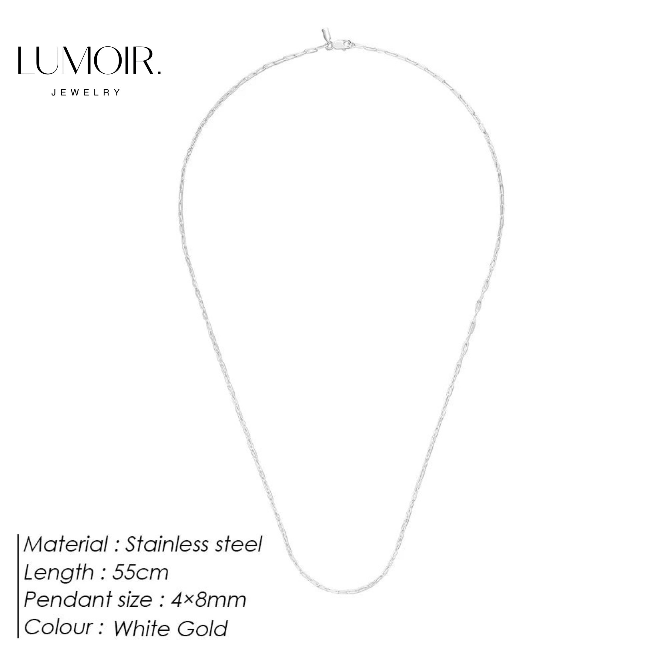 Collier personnalisé en acier inoxydable James