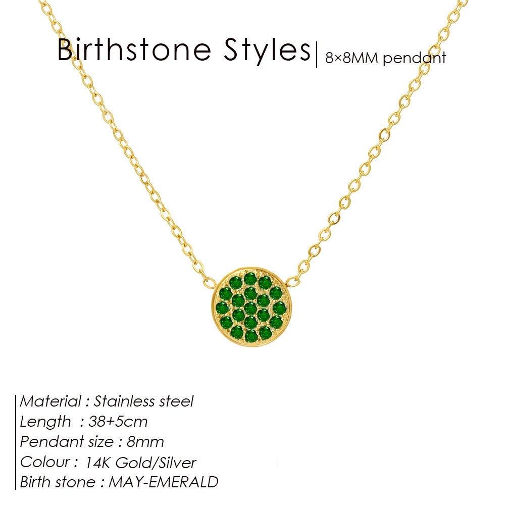 Collier pierre de naissance Elina