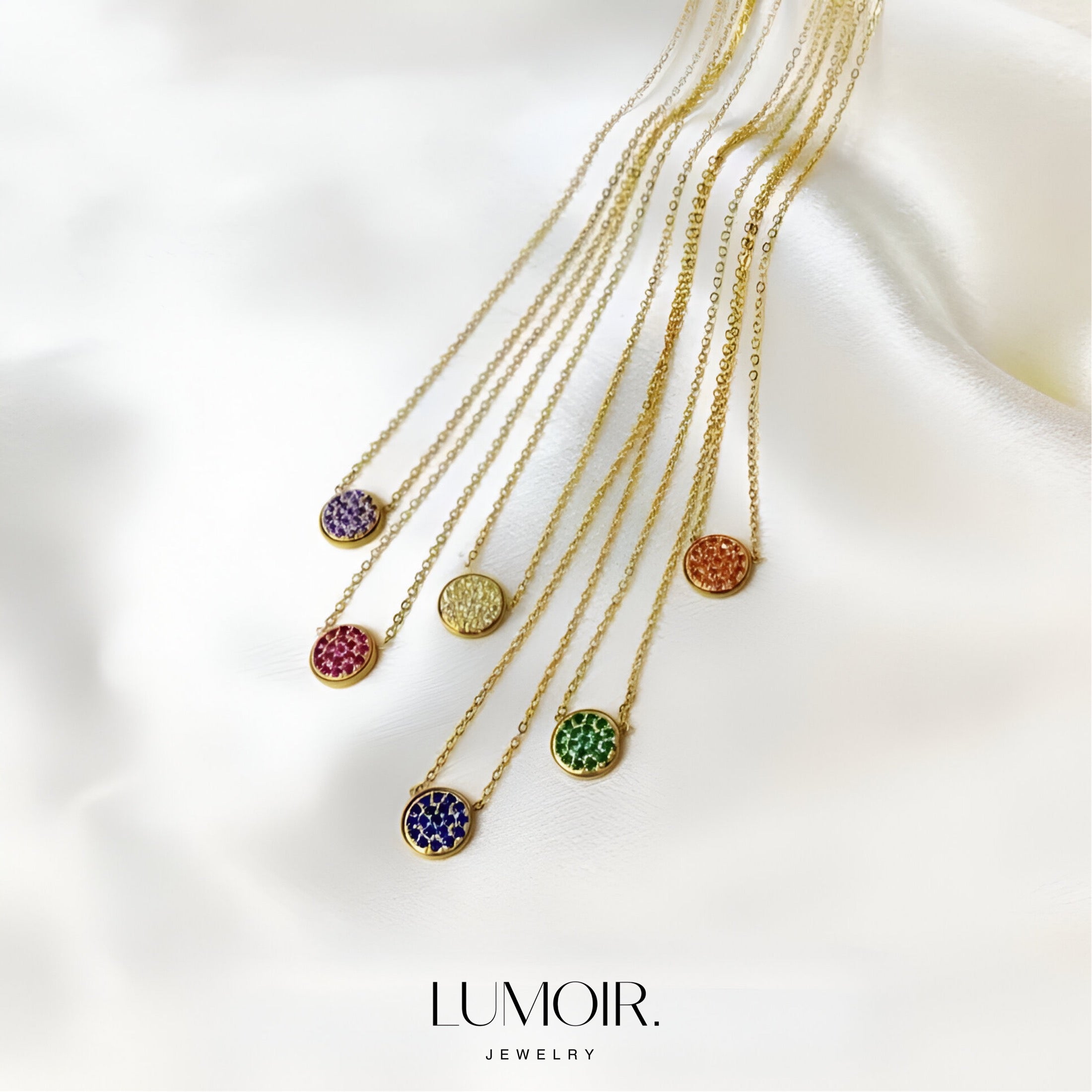 Collier pierre de naissance Elina