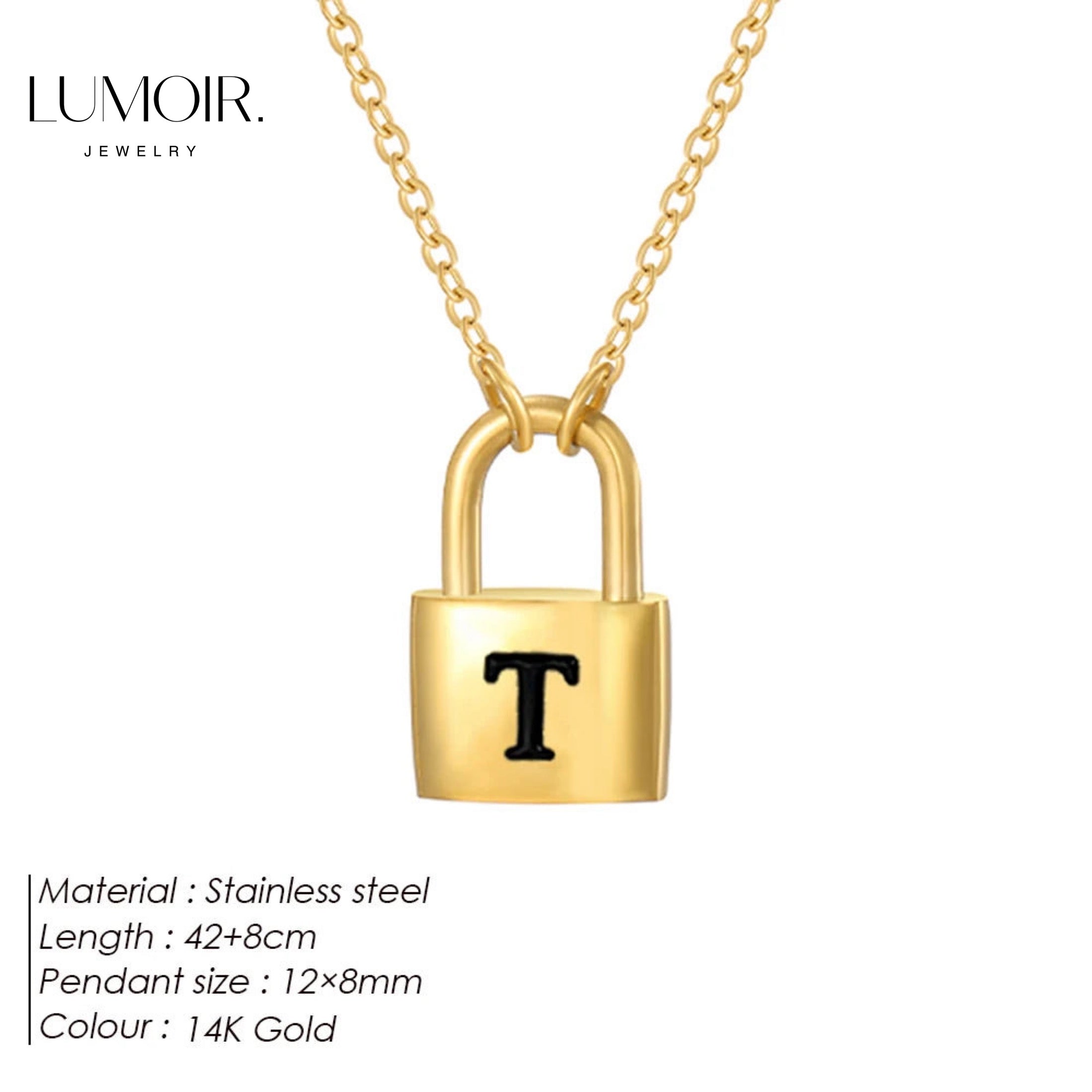 Collier personnalisé en acier inoxydable Sarah