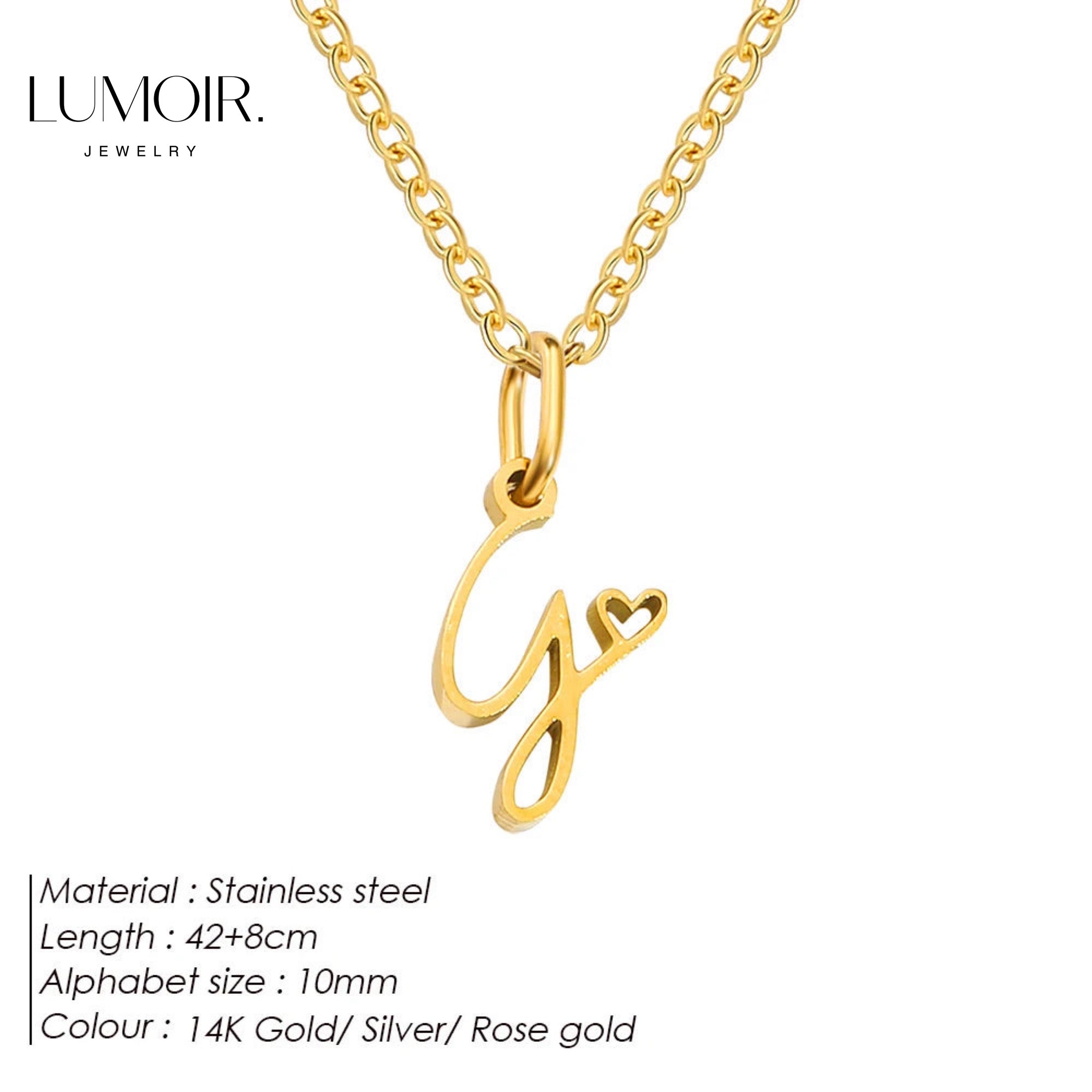 Collier personnalisé en acier inoxydable Venice