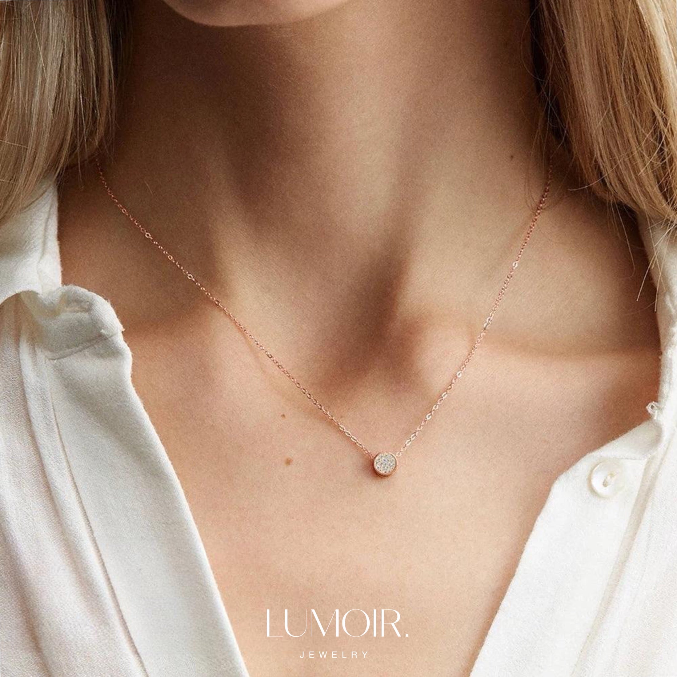 Collier pierre de naissance Elina