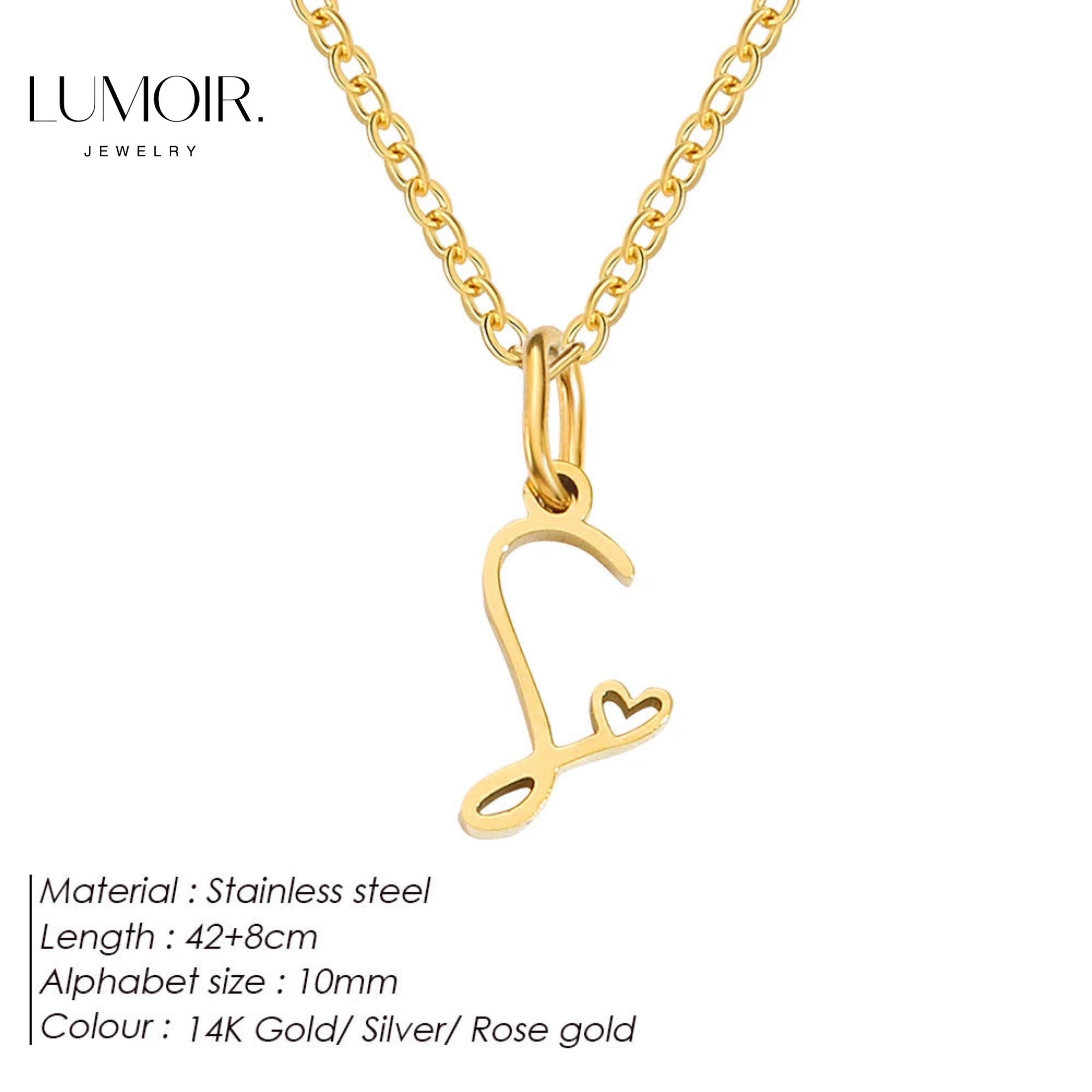 Collier personnalisé en acier inoxydable Venice