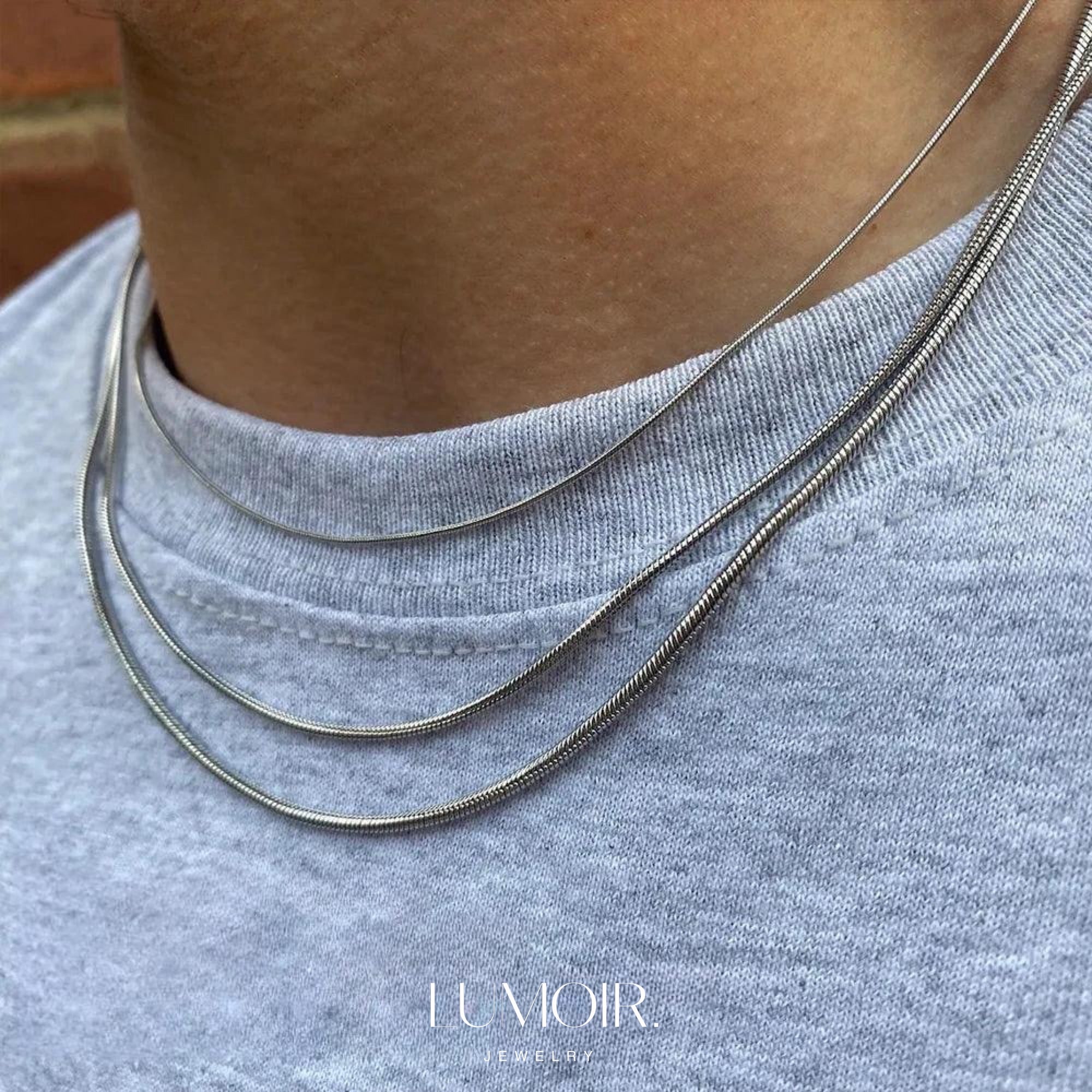 Collier en acier inoxydable Zen