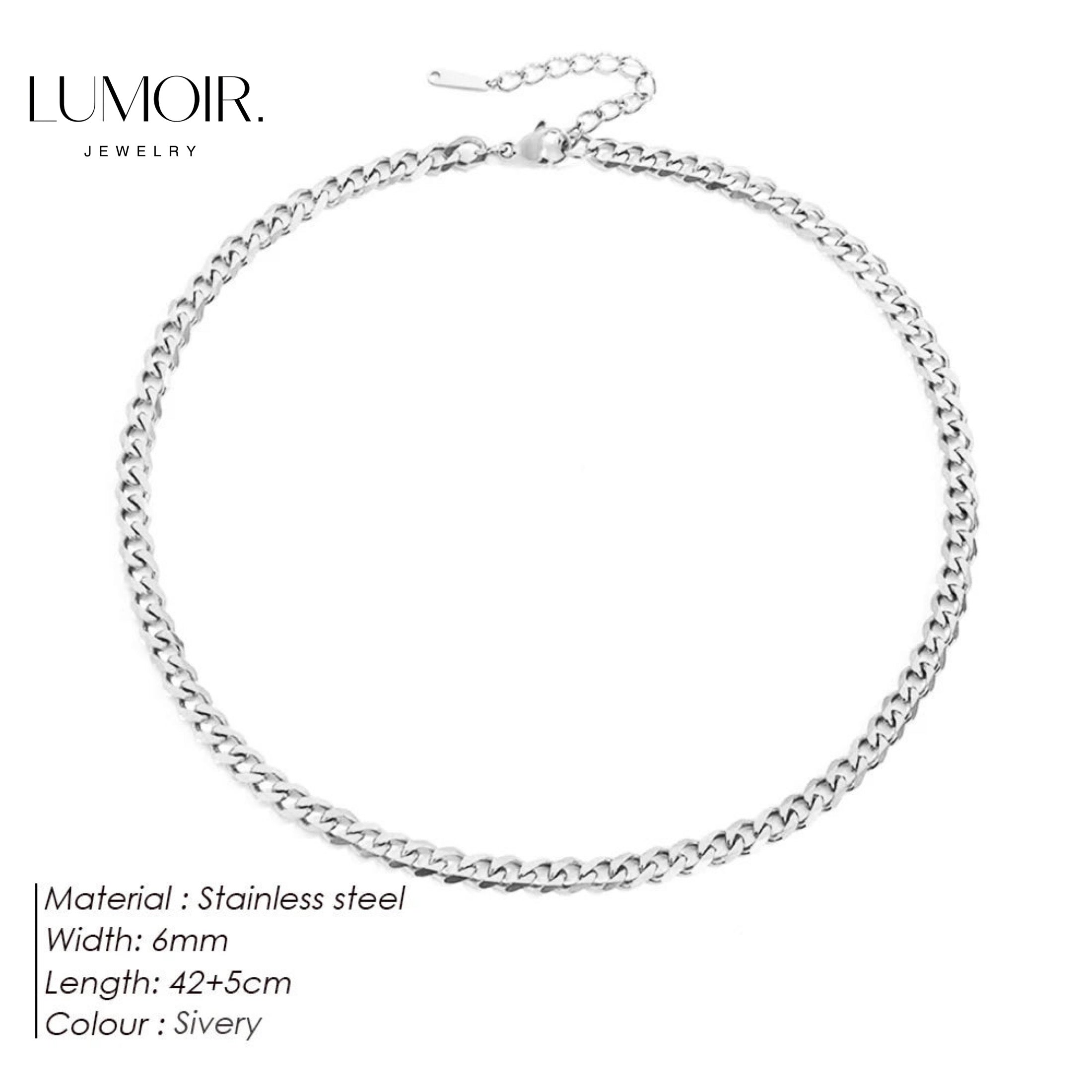Collier en acier inoxydable Renzo