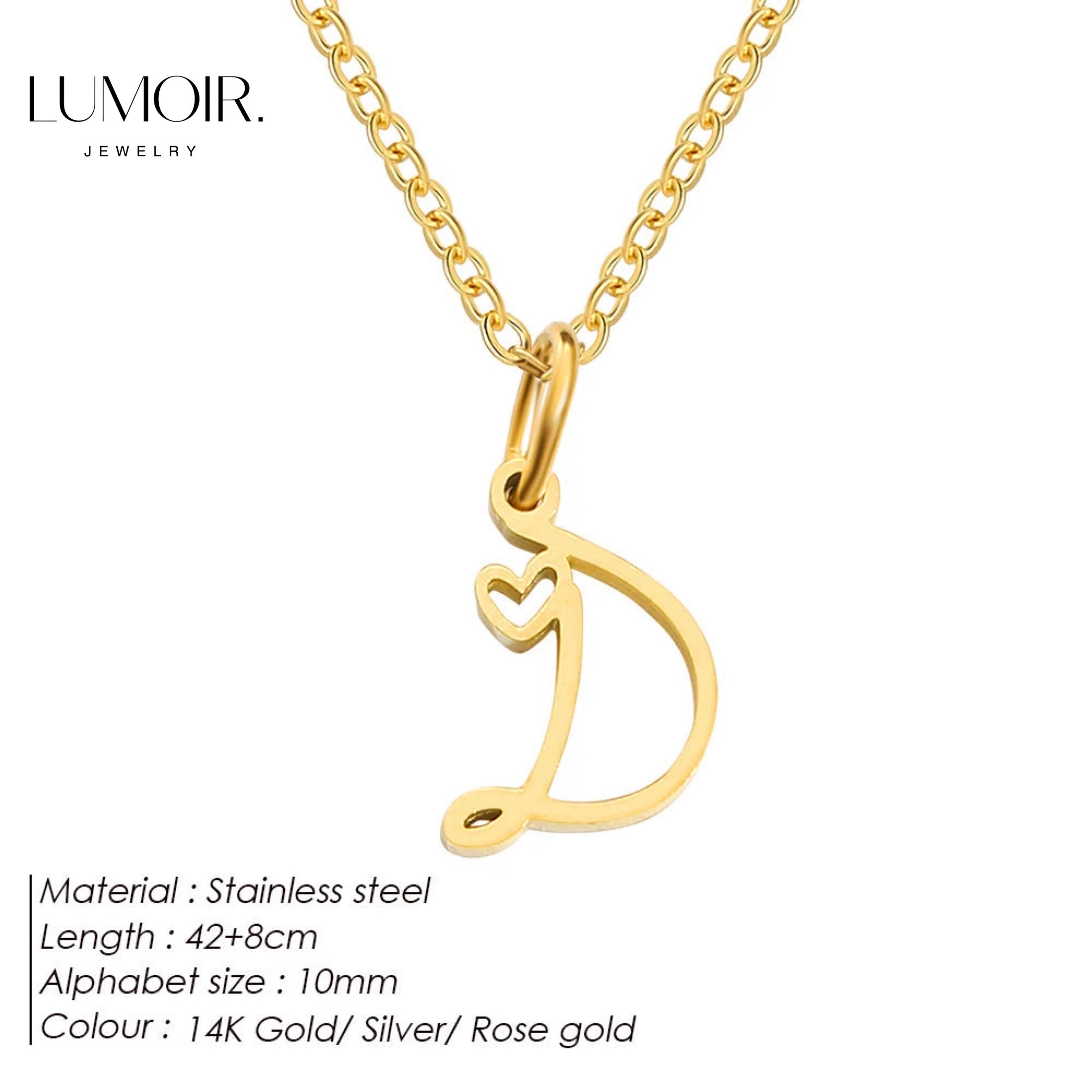 Collier personnalisé en acier inoxydable Venice