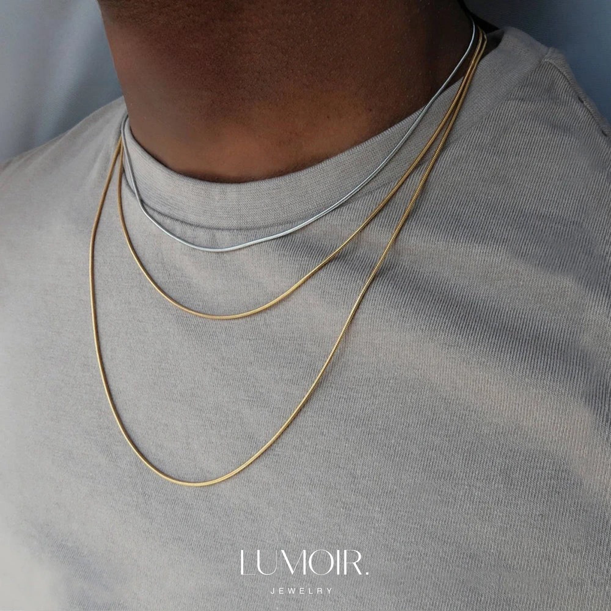Collier en acier inoxydable Zen