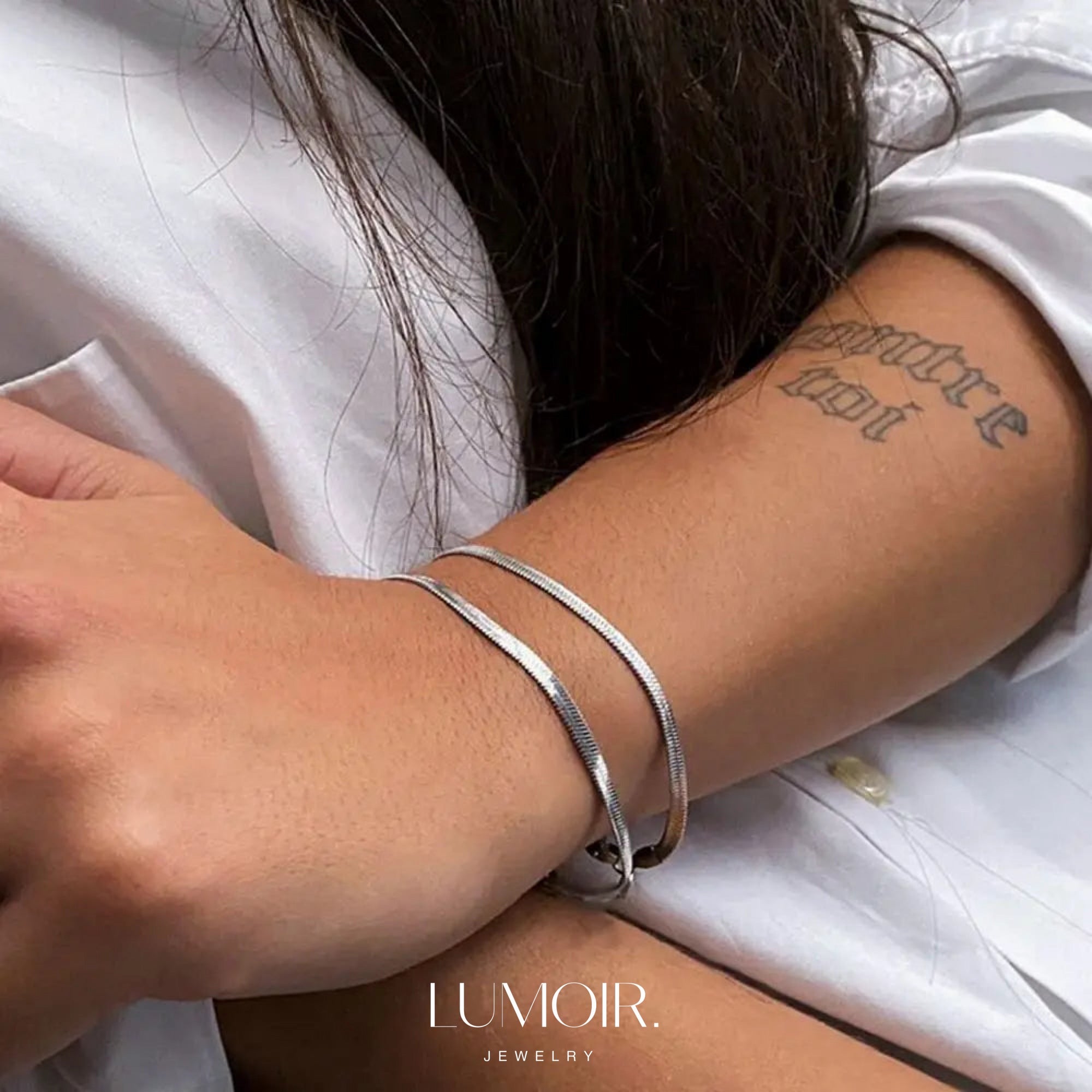 Bracelet en acier inoxydable Lou