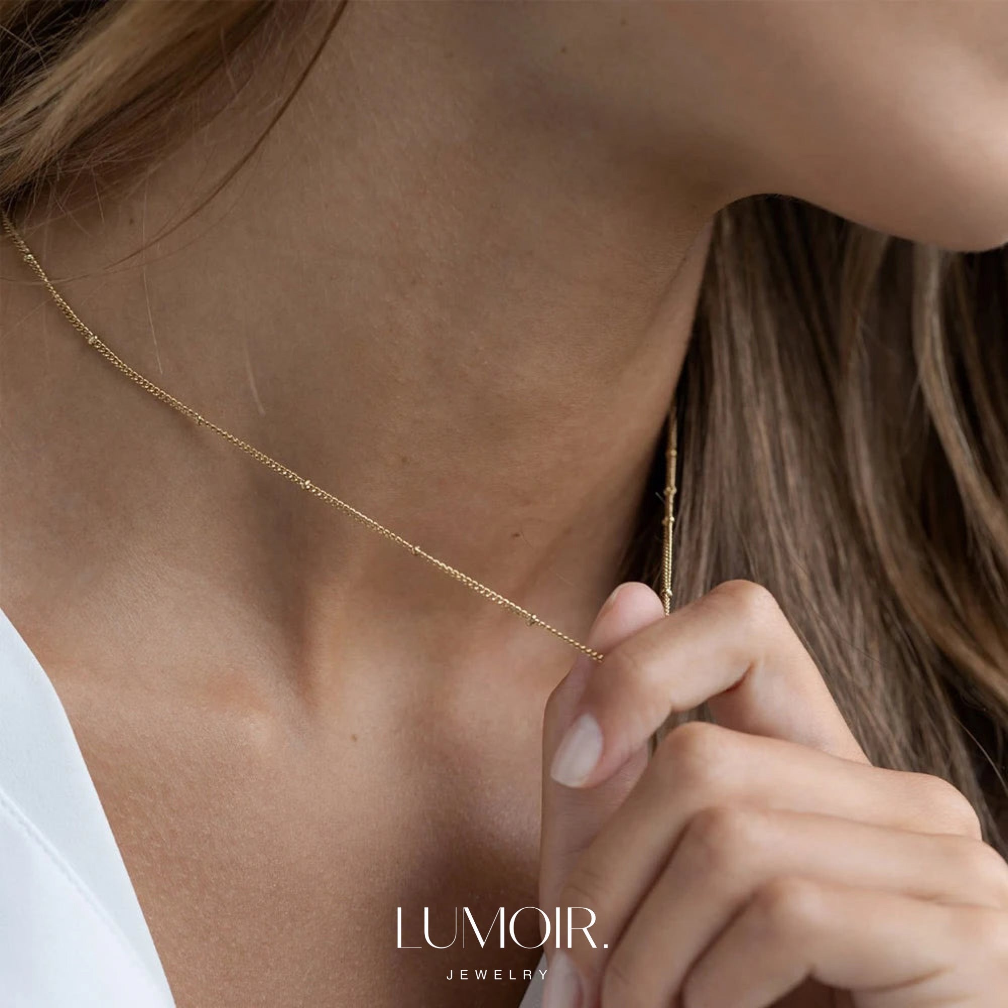 Collier en acier inoxydable Cora