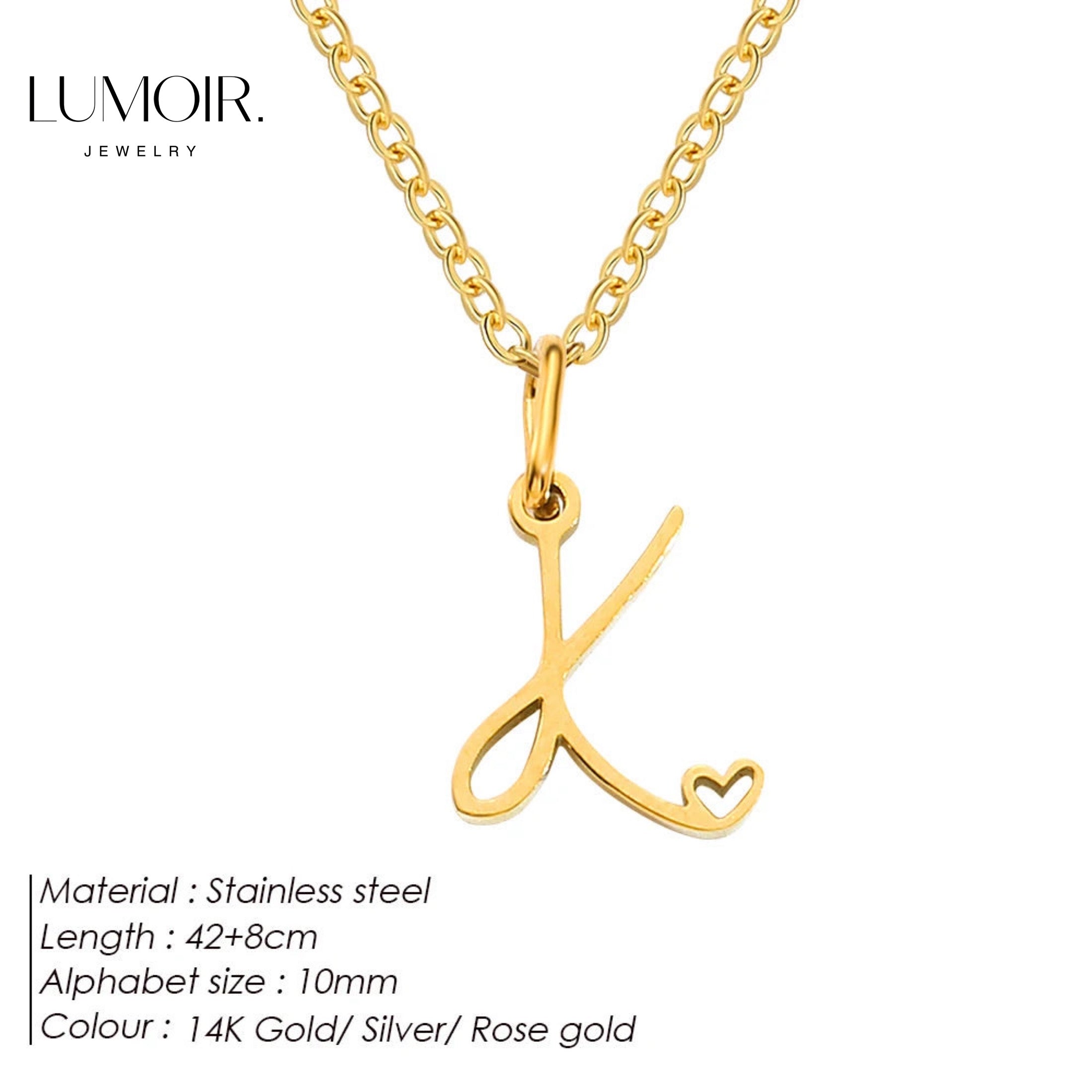Collier personnalisé en acier inoxydable Venice