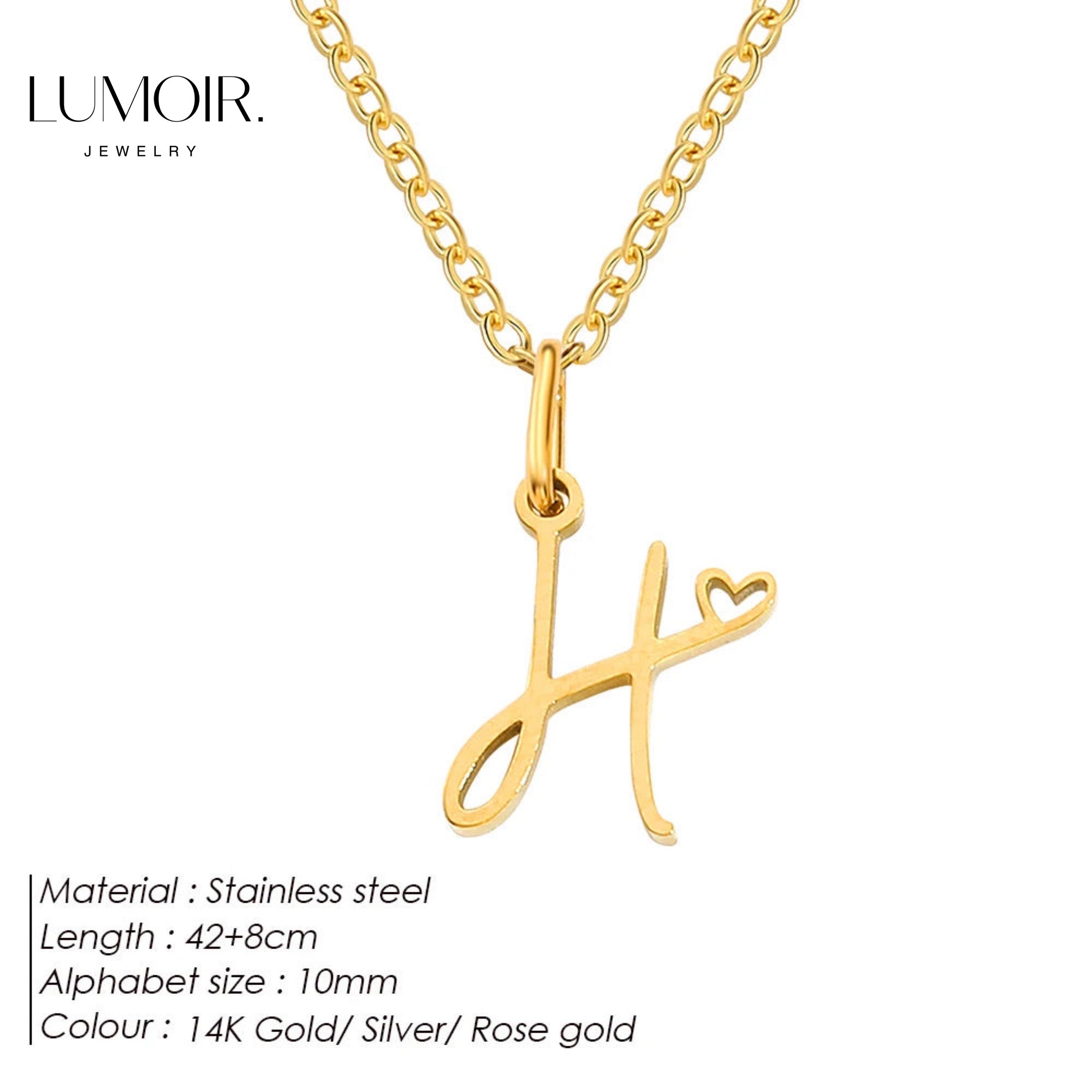 Collier personnalisé en acier inoxydable Venice