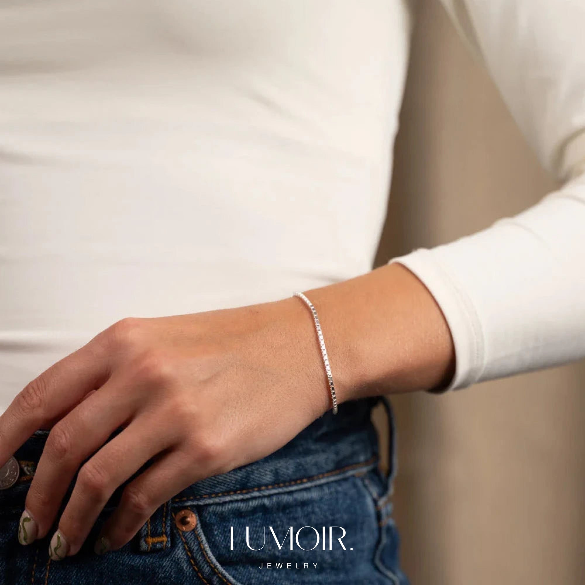 Bracelet en acier inoxydable Antoine
