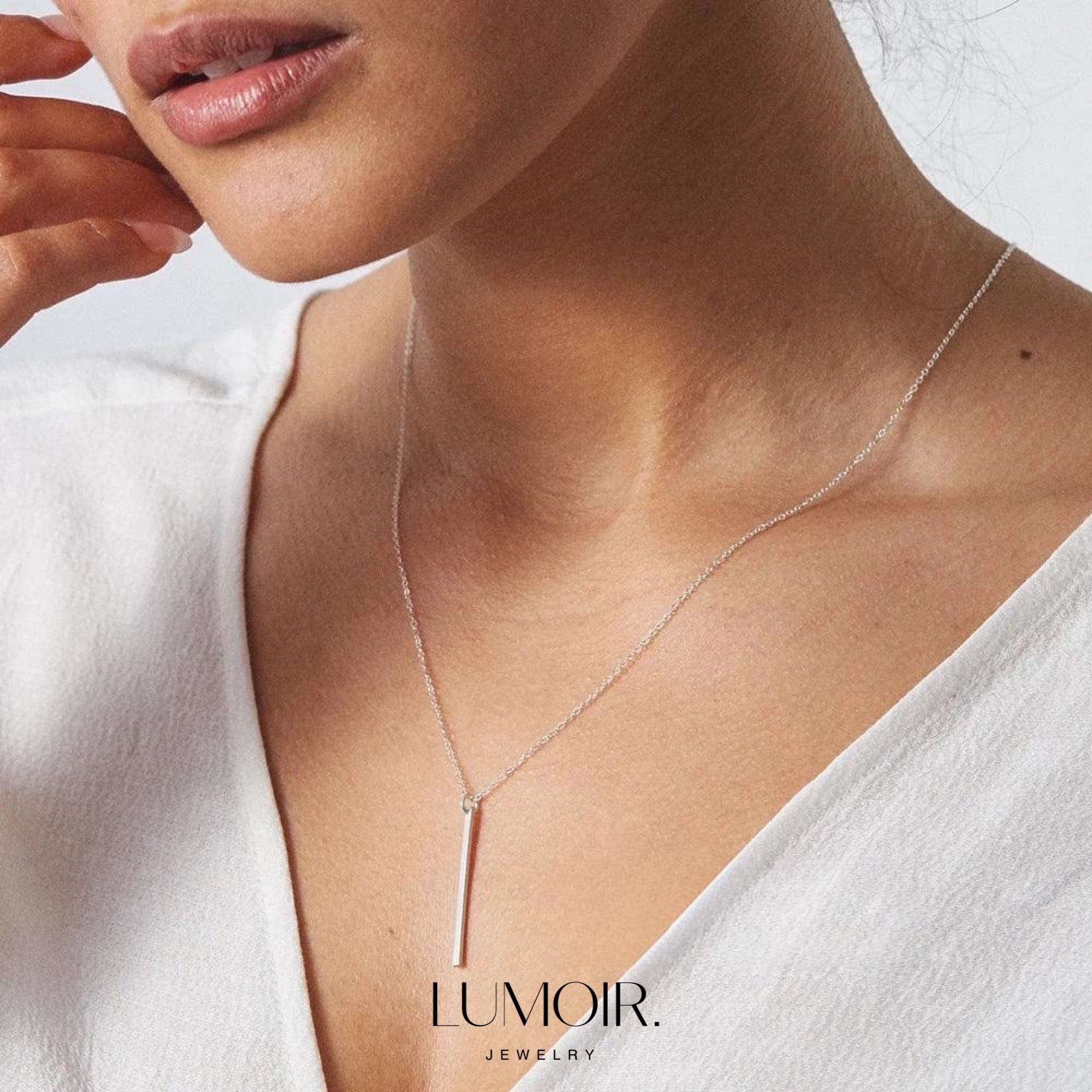 Collier personnalisé en acier inoxydable Sophie