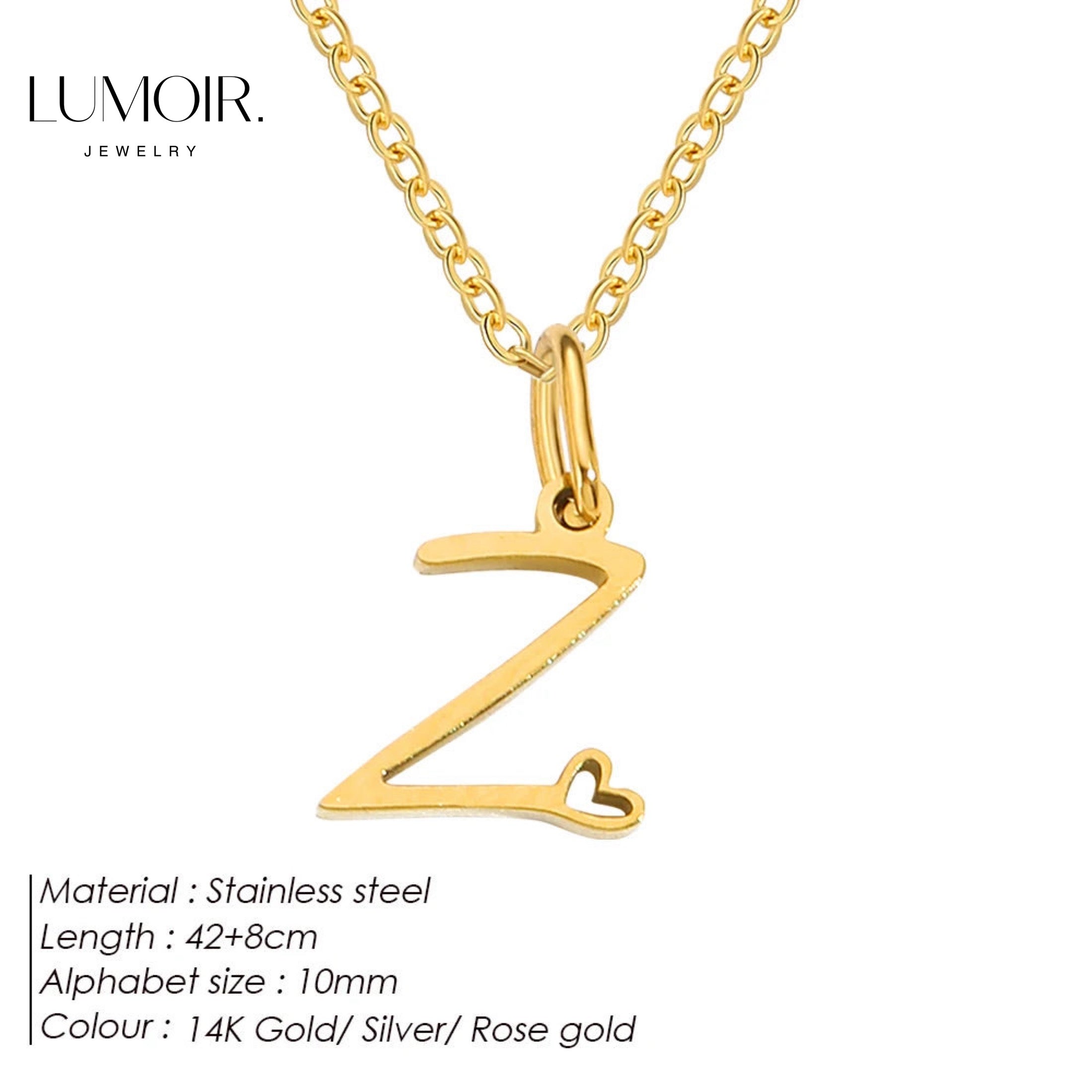 Collier personnalisé en acier inoxydable Venice