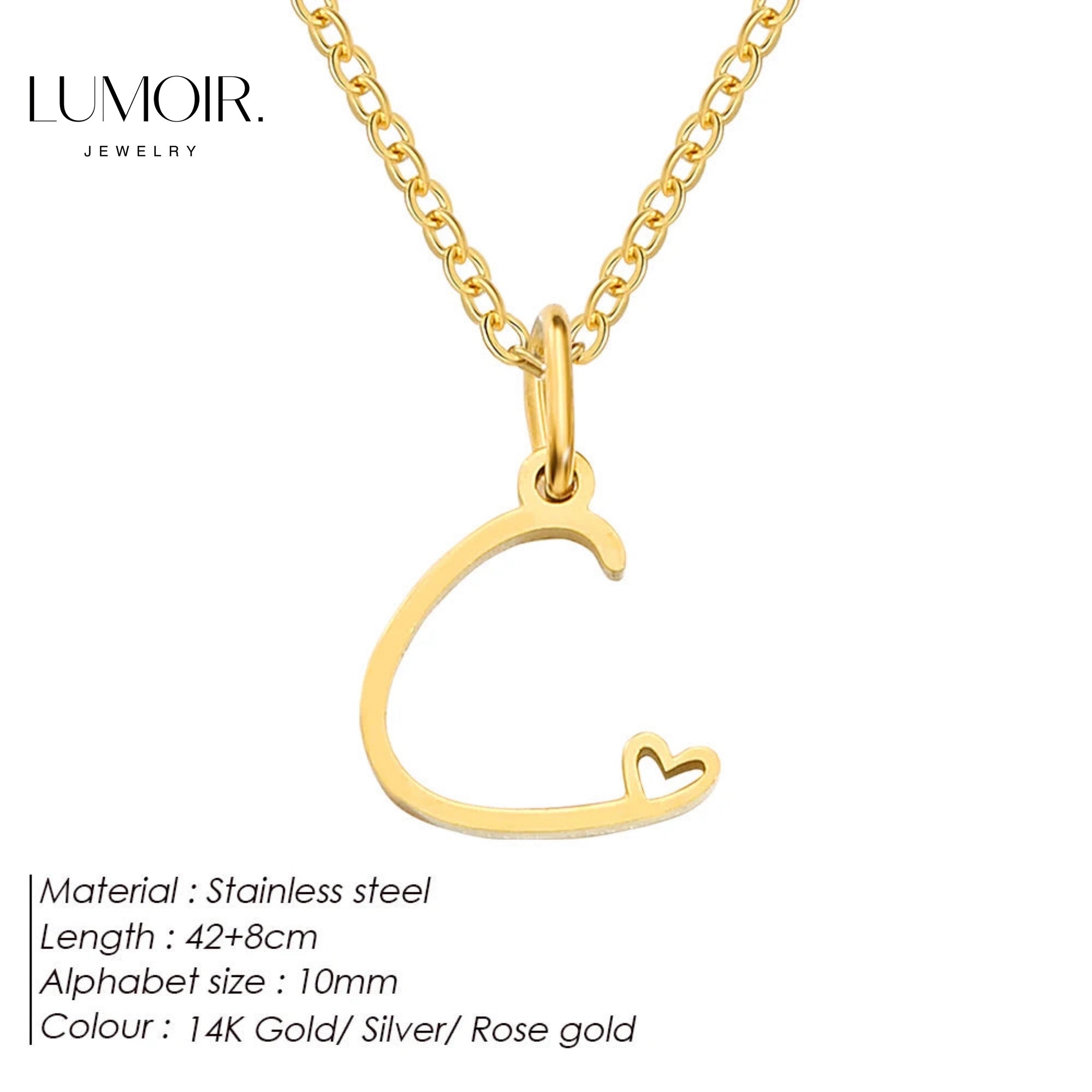 Collier personnalisé en acier inoxydable Venice