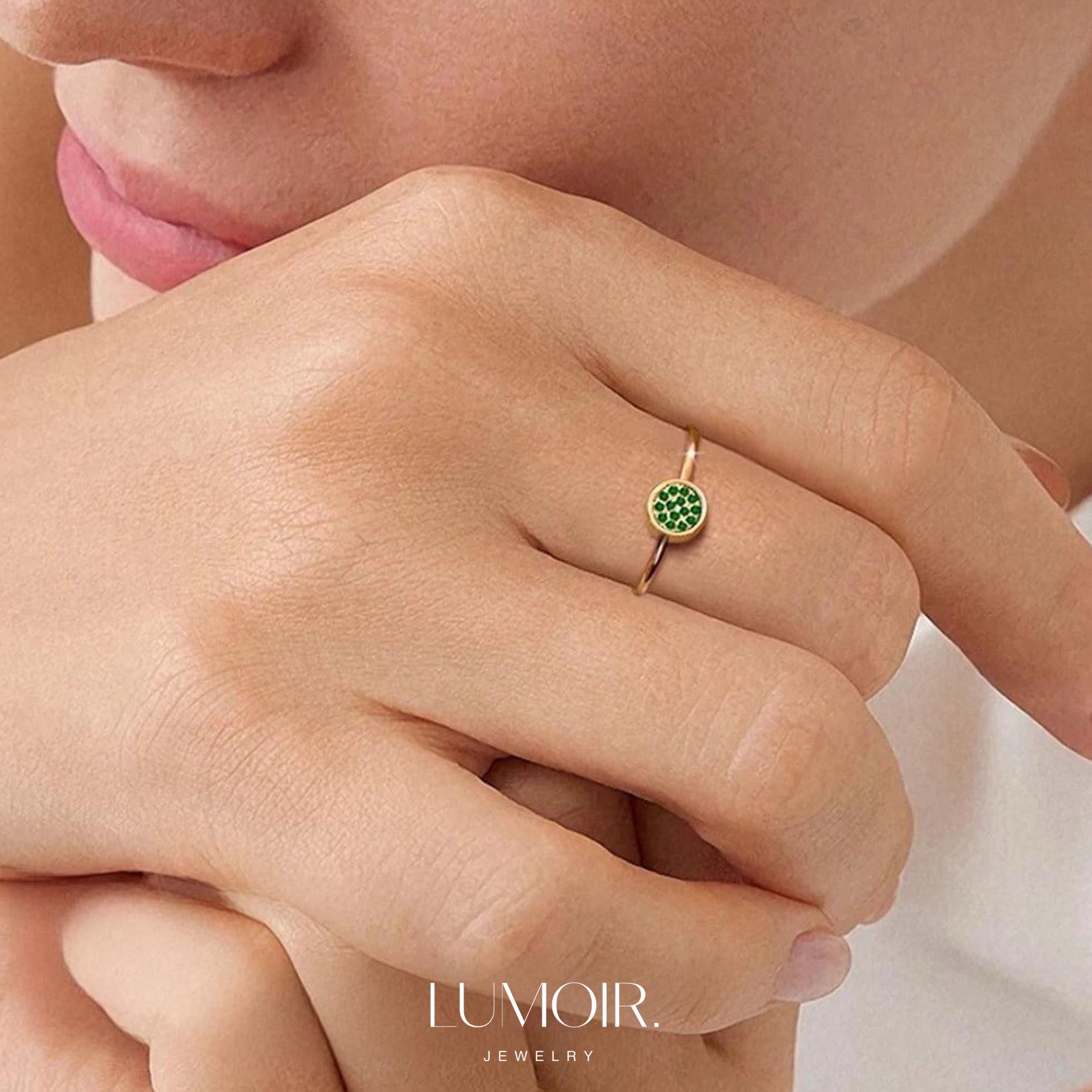 Bague pierre de naissance Daniela