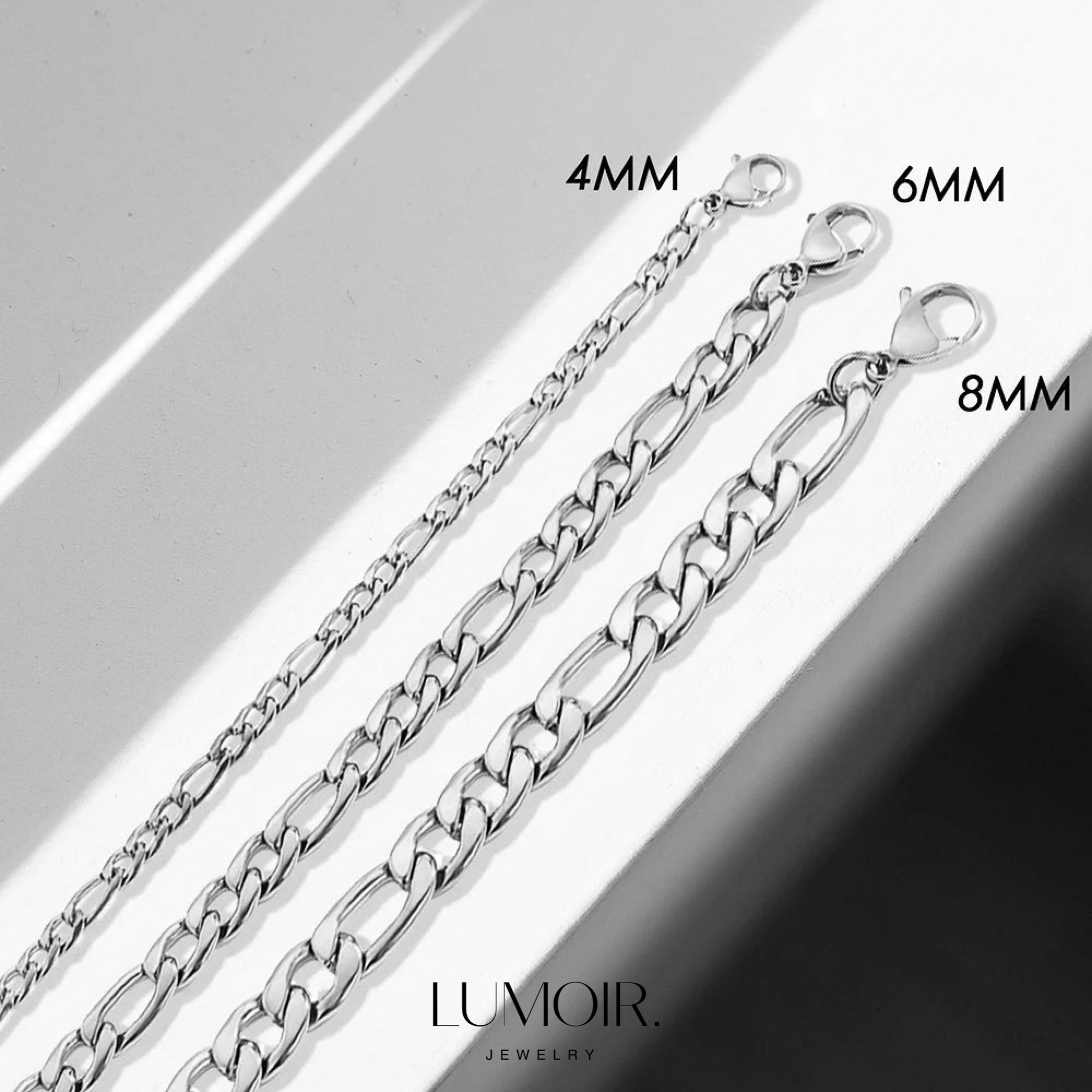 Bracelet en acier inoxydable Noël