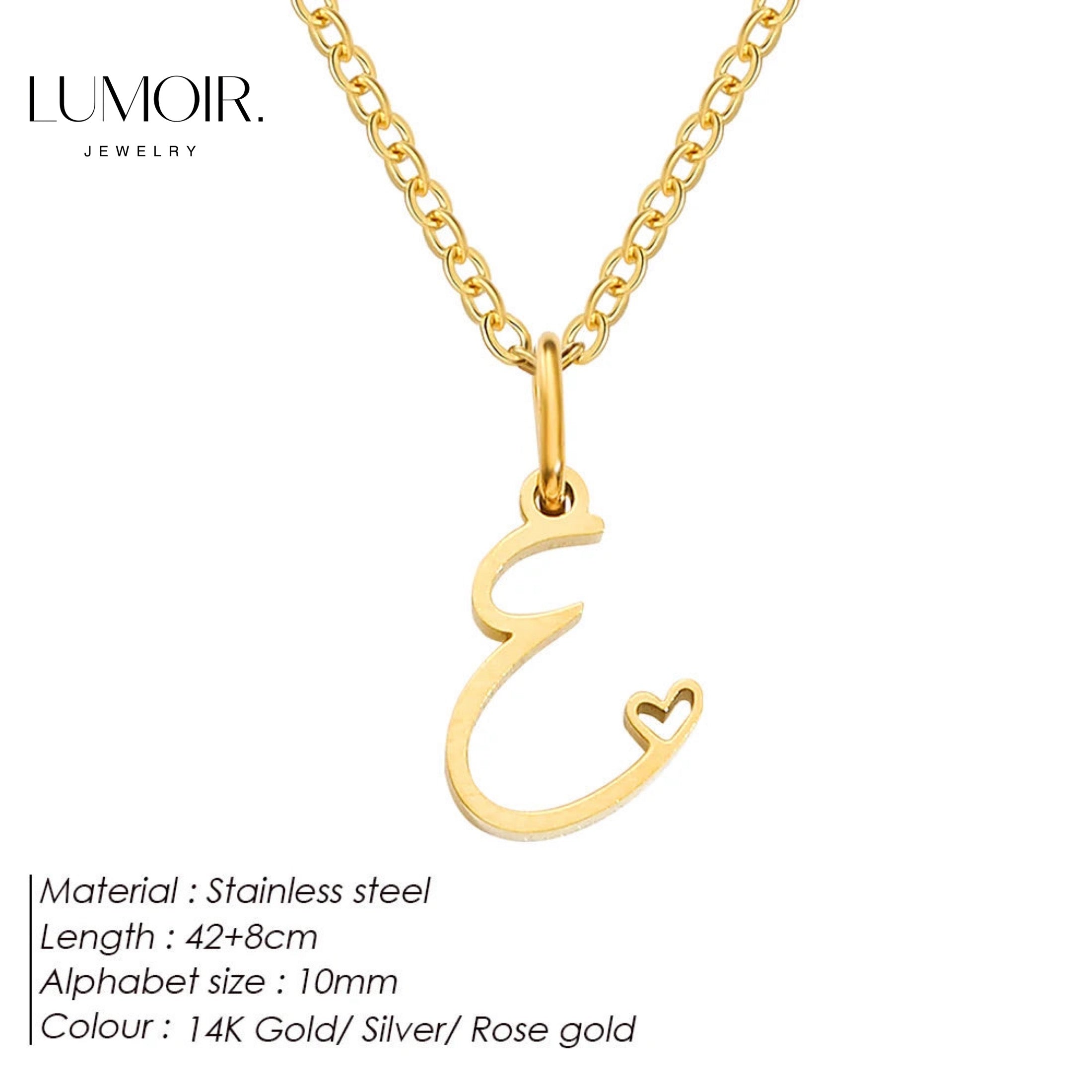 Collier personnalisé en acier inoxydable Venice