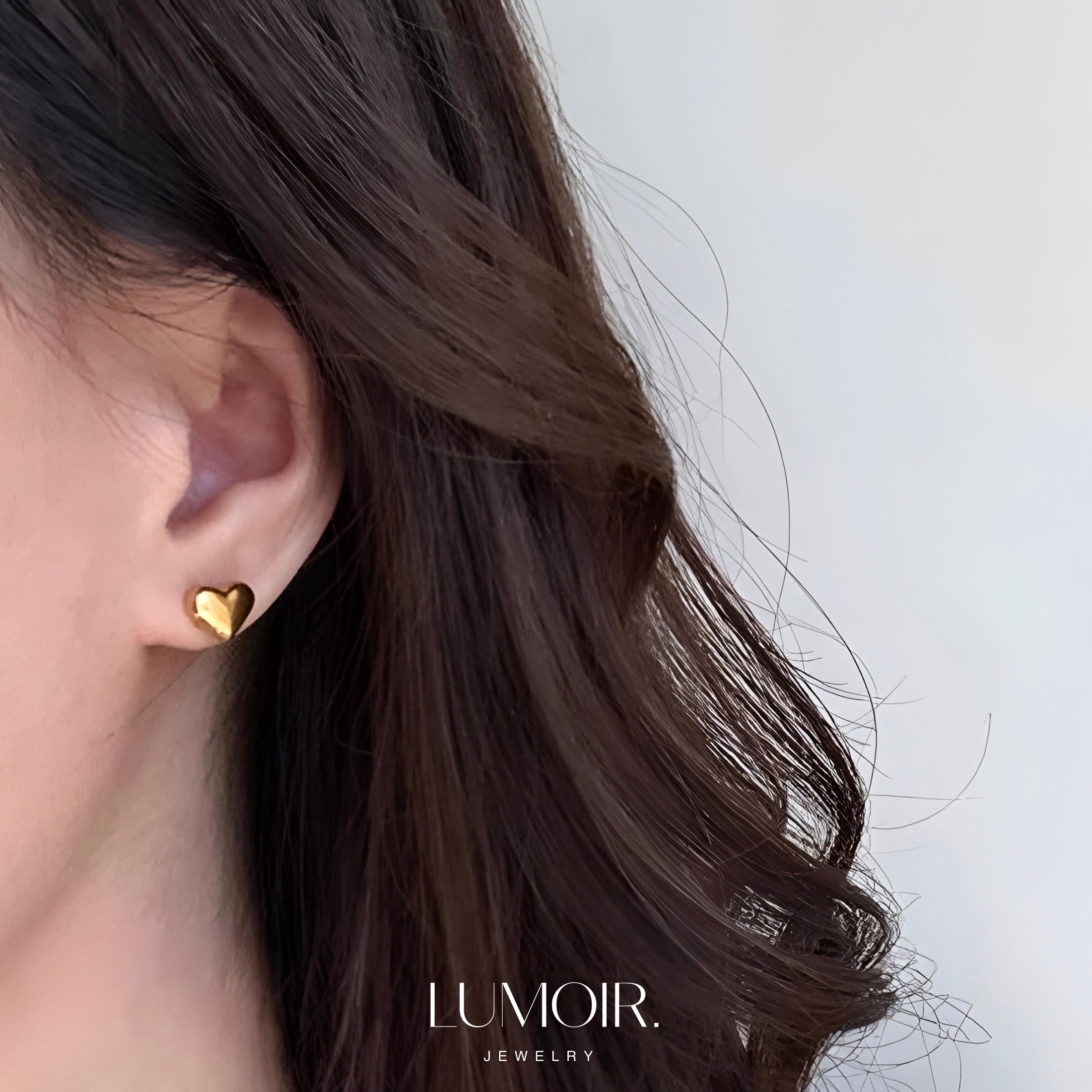 Boucles d'oreilles en acier inoxydable Svea