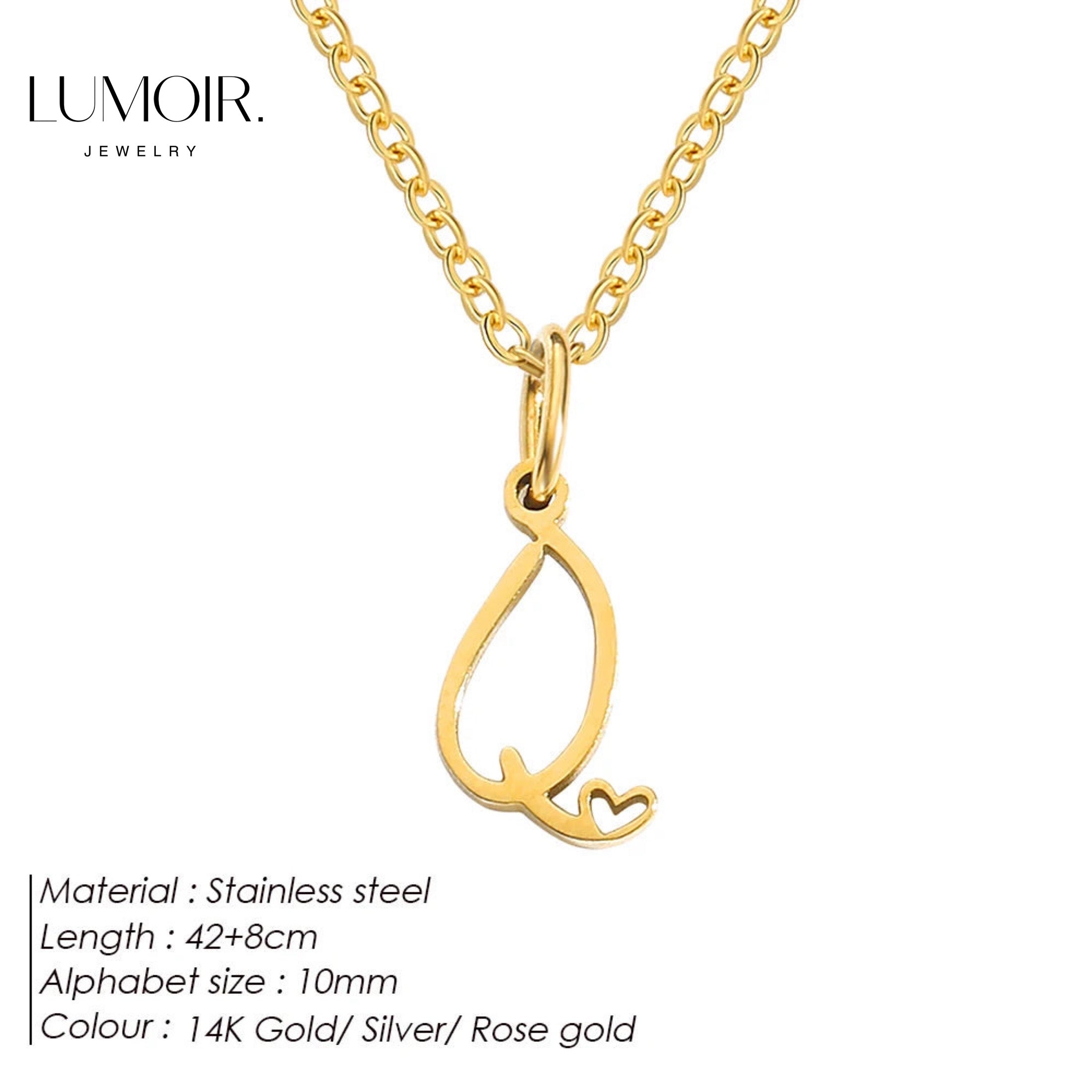Collier personnalisé en acier inoxydable Venice