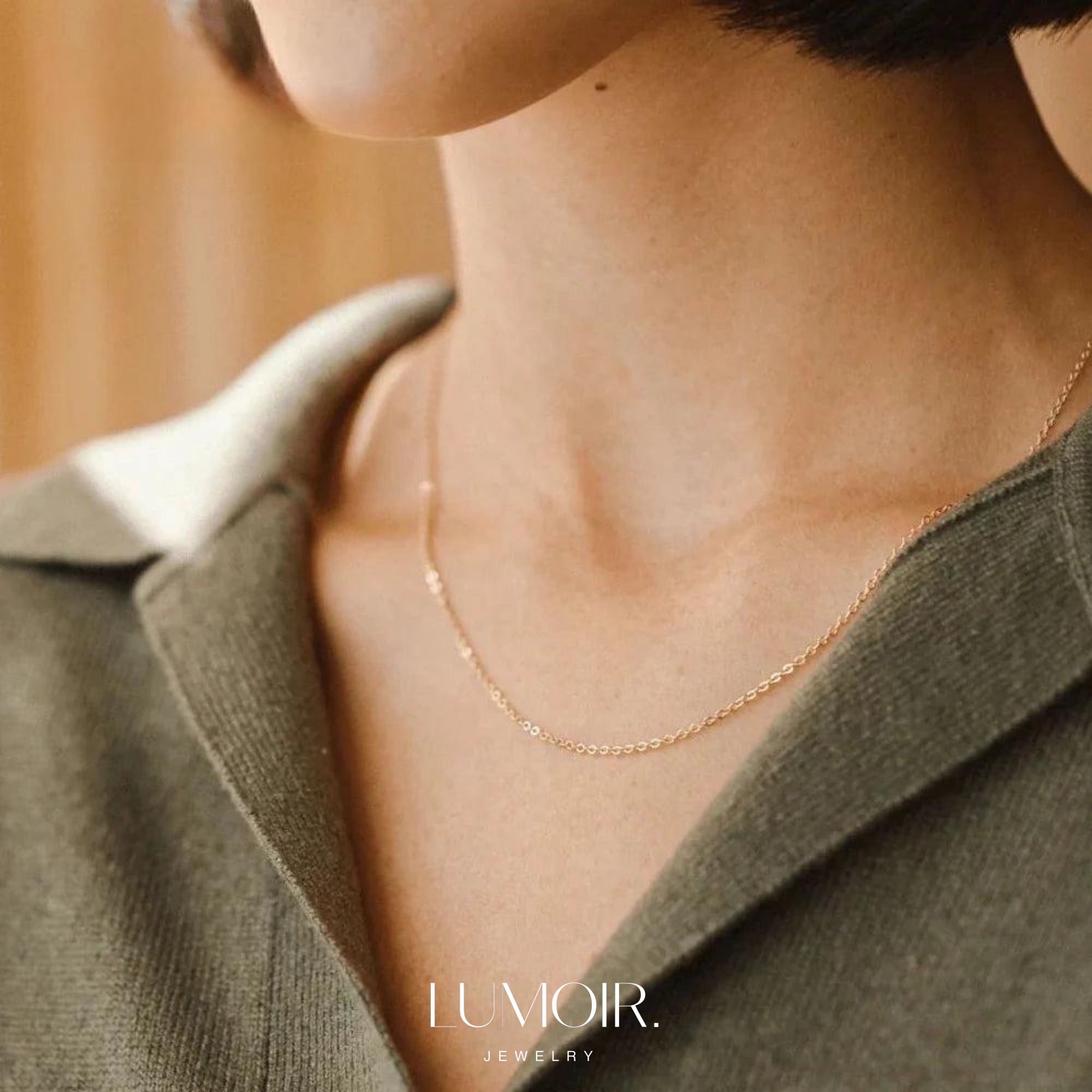 Collier en acier inoxydable Anna