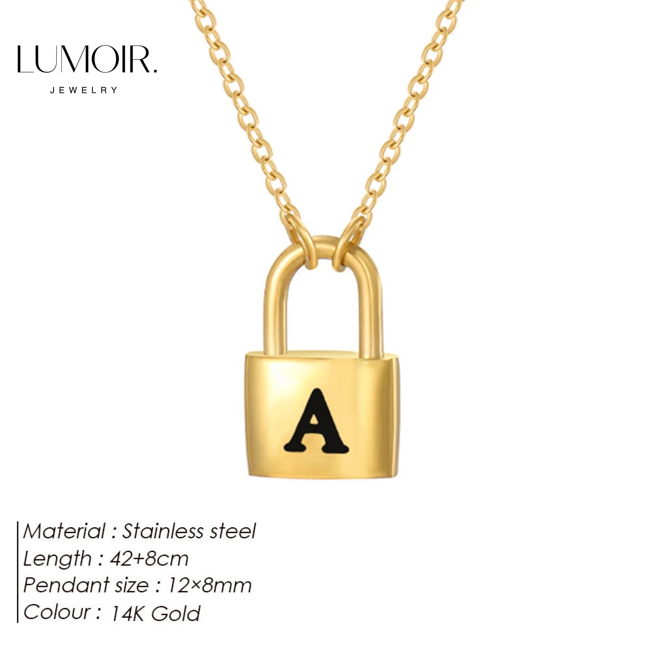 Collier personnalisé en acier inoxydable Sarah