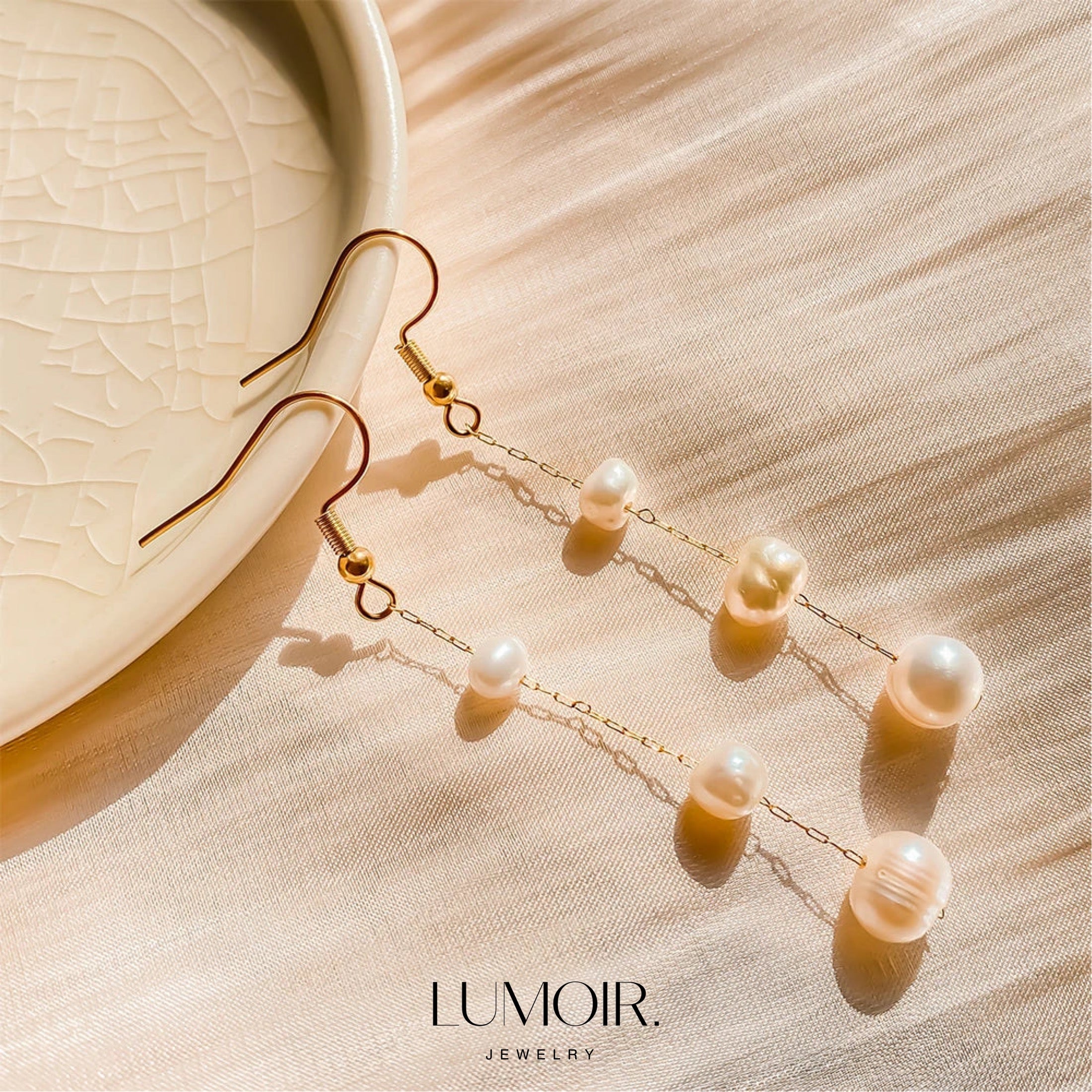 Boucles d'oreilles en perles Jane