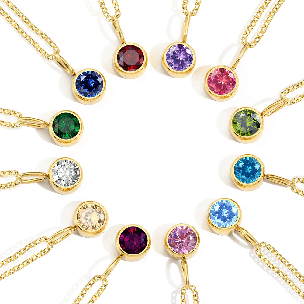 Collier pierre de naissance Tanja
