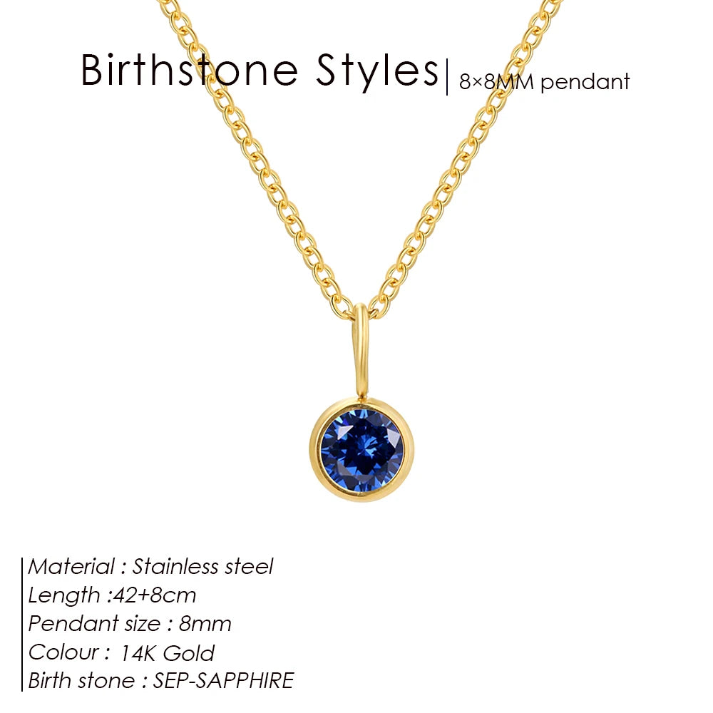 Collier pierre de naissance Tanja