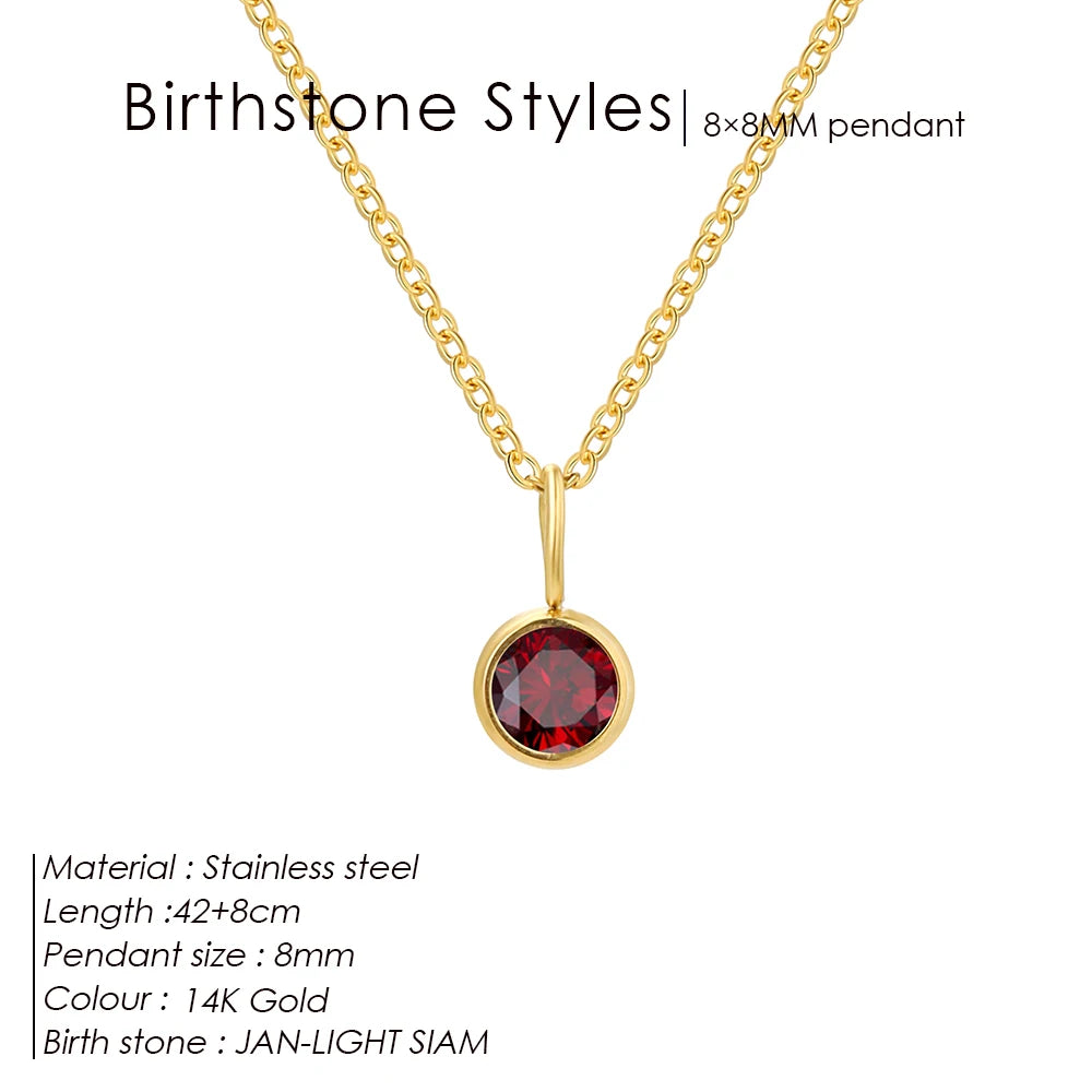 Collier pierre de naissance Tanja