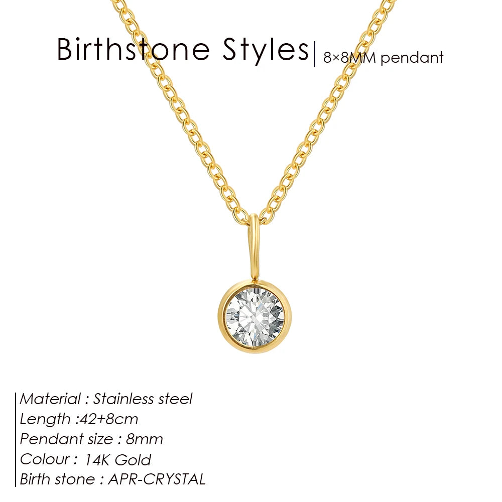 Collier pierre de naissance Tanja