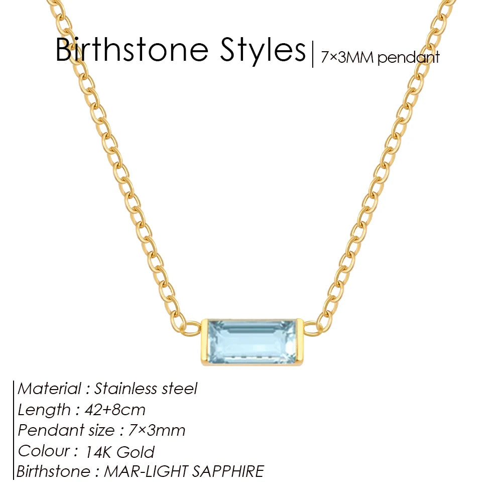 Collier pierre de naissance Aurora
