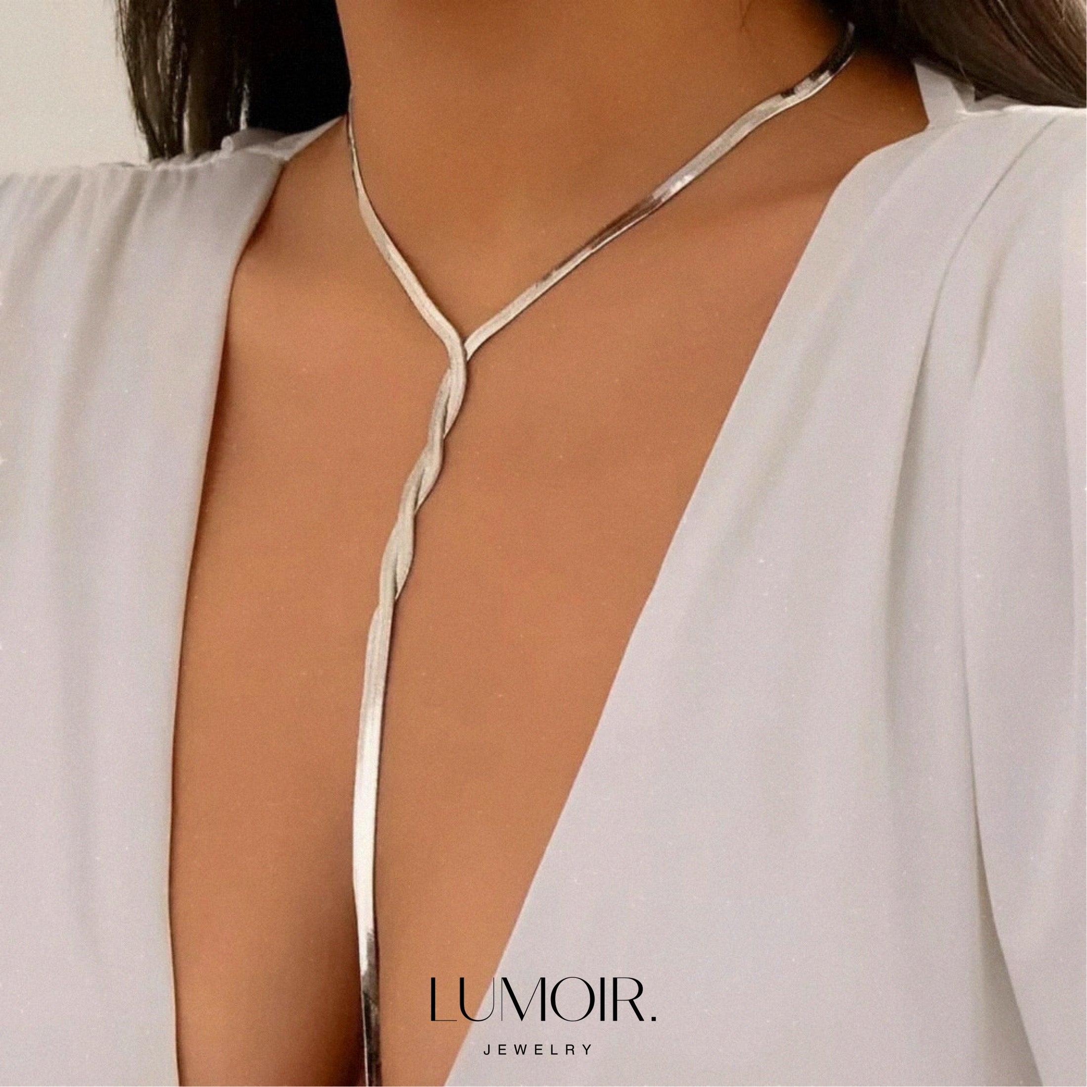 Collana in acciaio inox Colosa