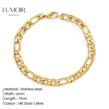 Edelstahl Armband Nerana