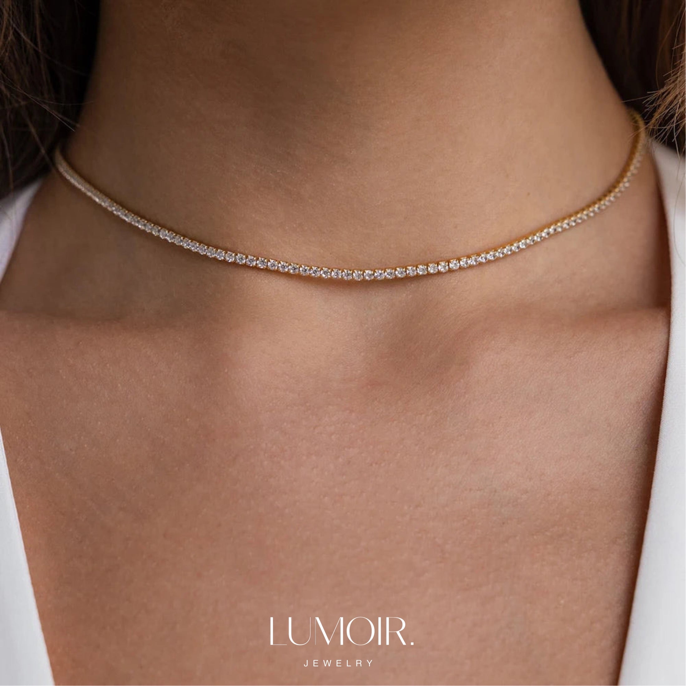Collana di pietre preziose Davina