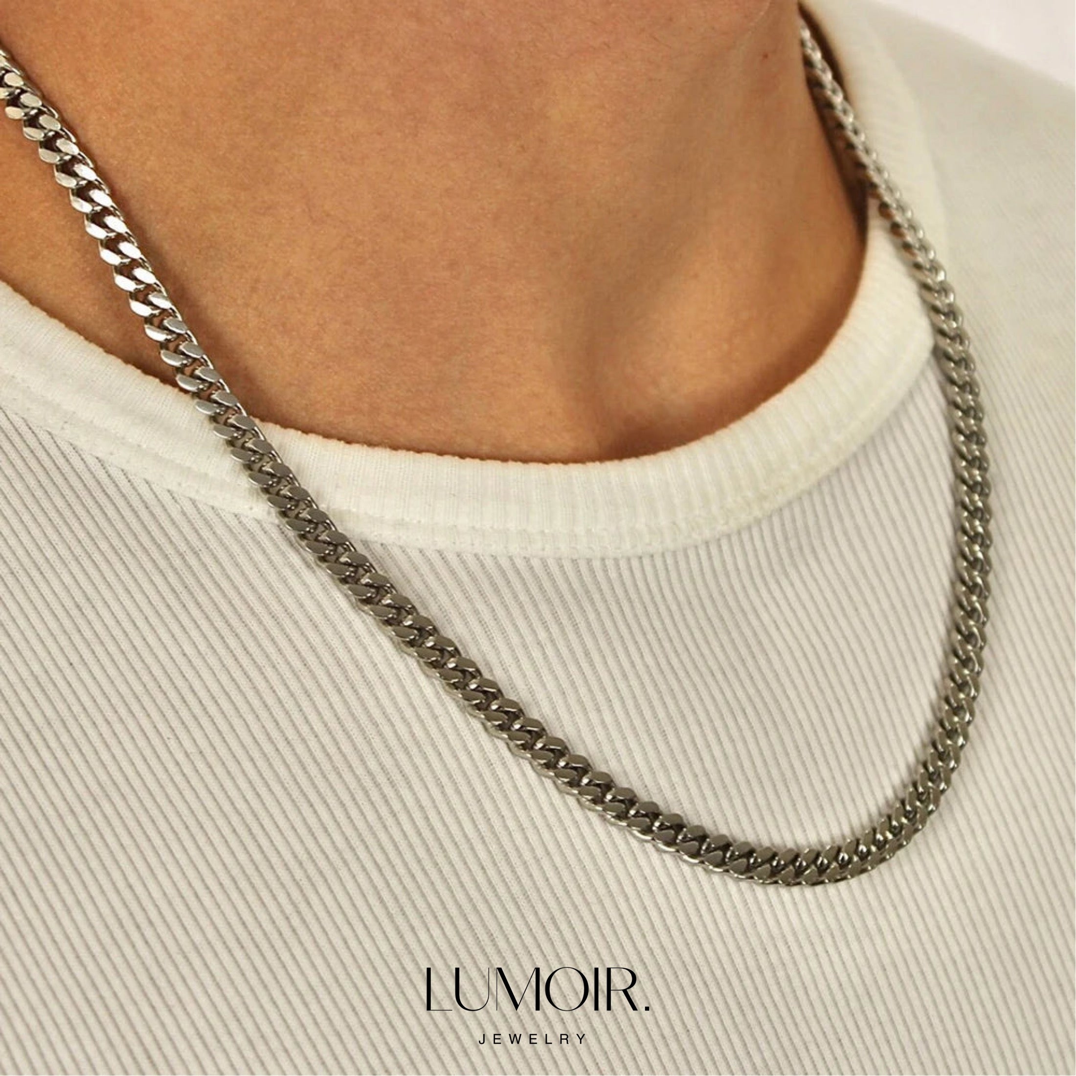 Collana in acciaio inox Renzo
