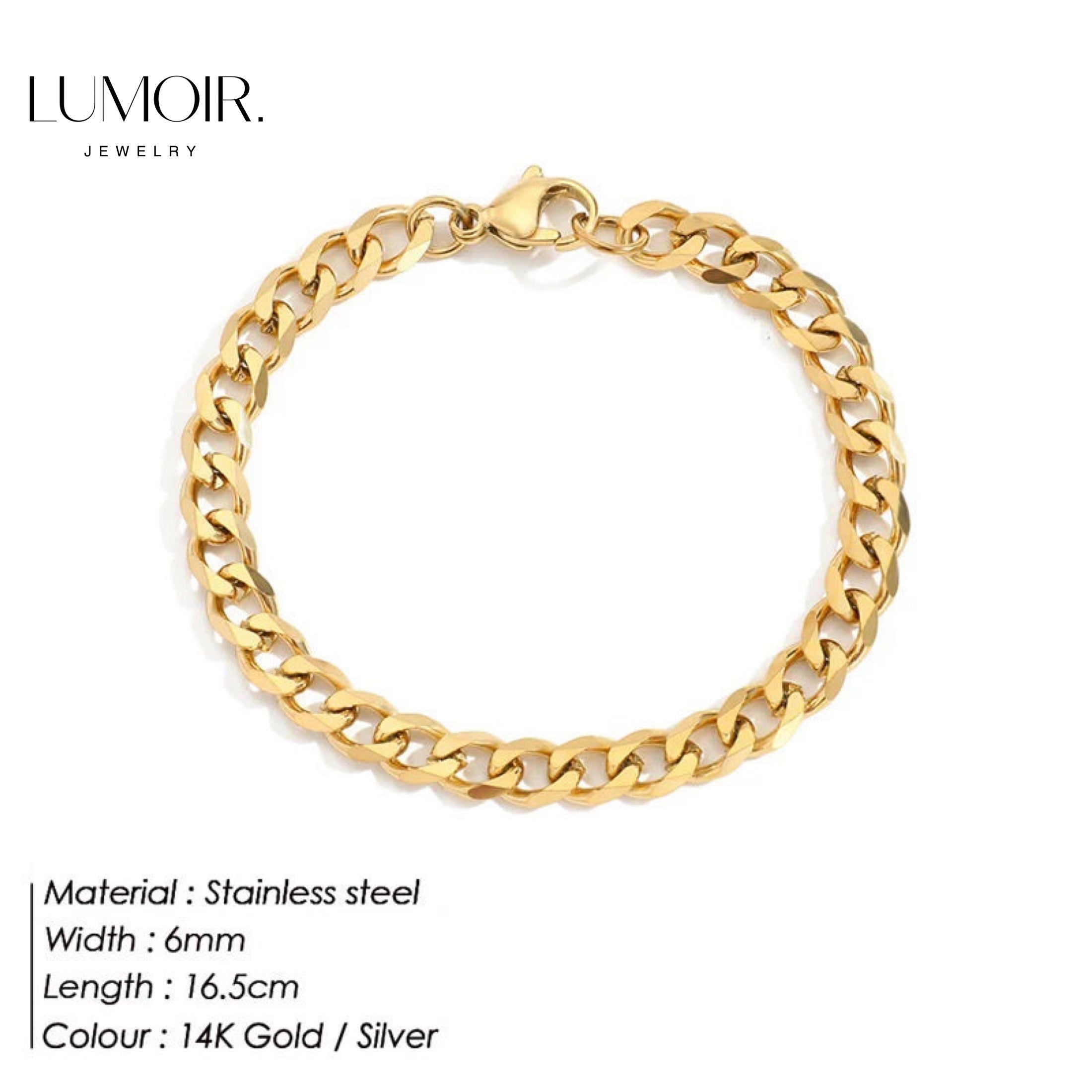Bracciale in acciaio Joy