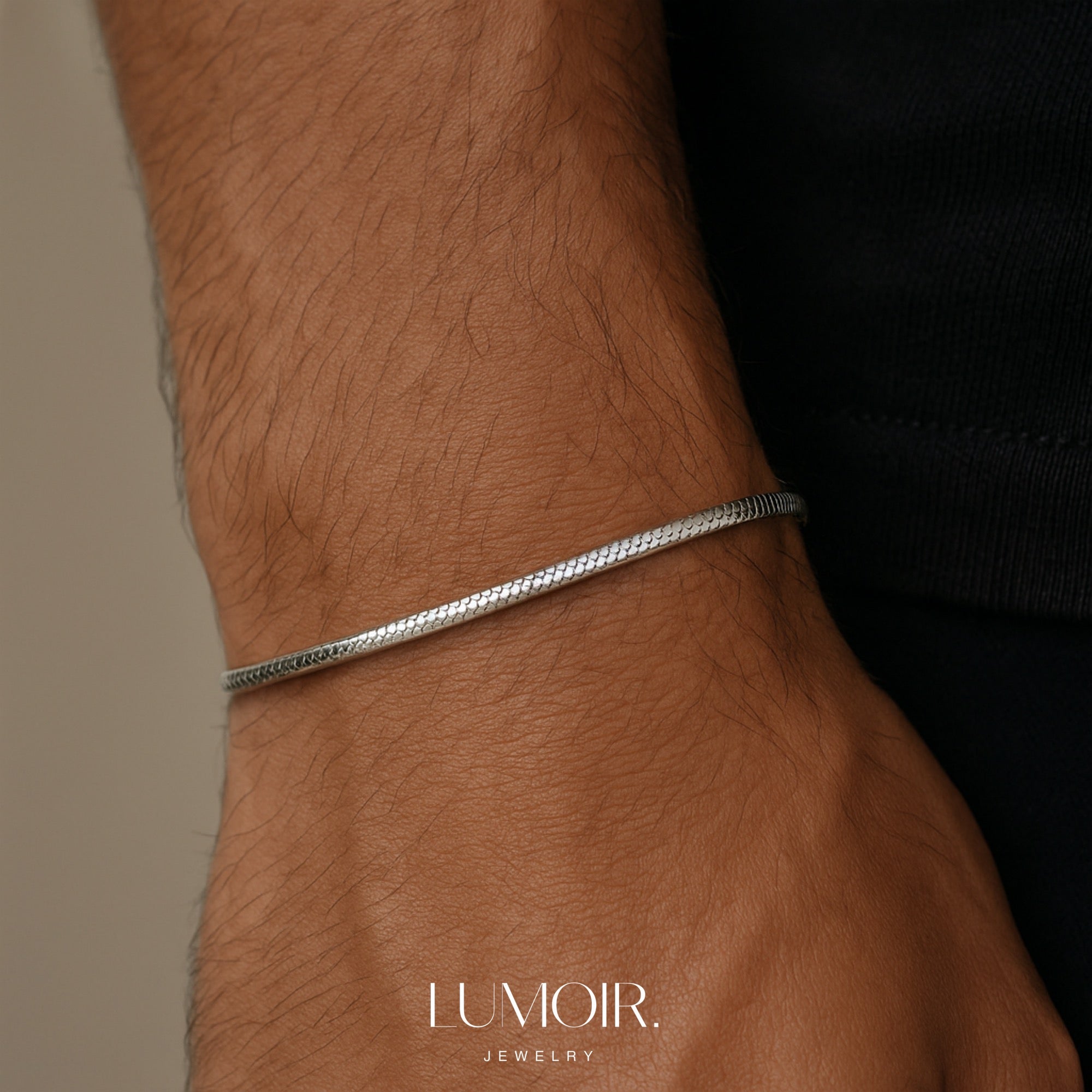 Bracciale personalizzato in acciaio inossidabile Seal