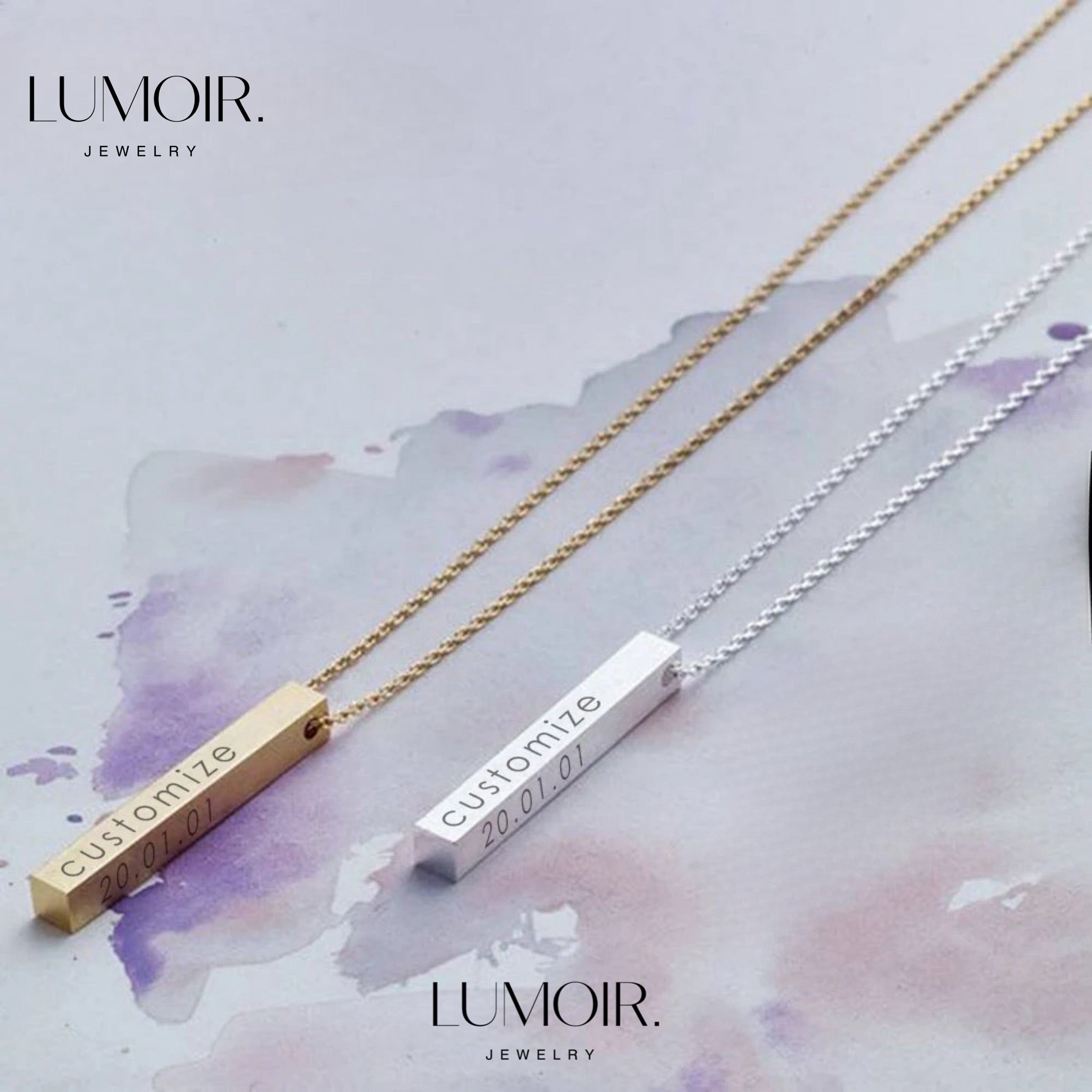 Collana personalizzata in acciaio inossidabile Yuna